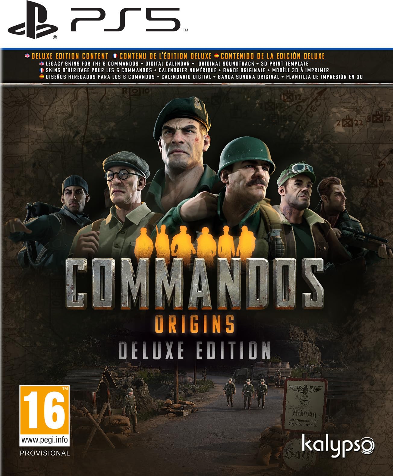 Commandos Origins (Deluxe Edition) - For PlayStation 5 北米版 PS5 プレイステーション5 海外版ソフト