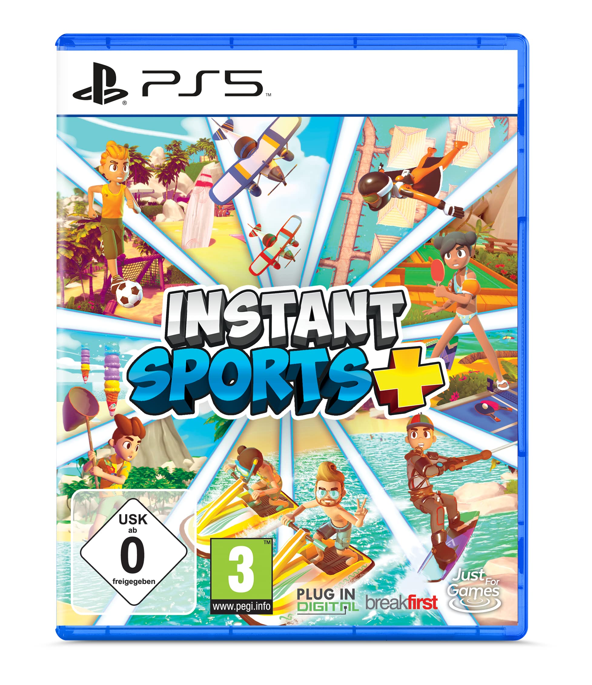 Astragon Instant Sports + 北米版 PS5 プレイステーション5 海外版ソフト