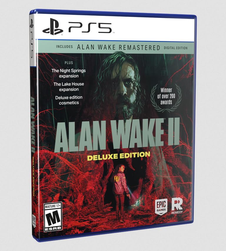PRODUCT DETAILS 【商品情報】・商品名：Alan Wake 2 Collector's Edition - For Playstation 5・対応機種：PlayStation 5（PS5）・仕様：北米版・言語：英語【コンディション】・海外直輸入品です。・パッケージに輸送によるスレ・小傷がある場合があります。 ■ 北米版ゲームについてのご注意（必ずお読みください） 【北米版 ゲームについてのご注意】こちらの商品は、北米版（海外仕様）のゲームソフトです。・PS5のゲームディスクはリージョンフリーのため、日本国内のPS5本体でもプレイいただけます。・ディスク版のため、ディスクドライブ非搭載のPS5 Digital Editionではご利用いただけません。・ゲーム内の表示および音声は英語です。日本語には対応しておりません。・追加コンテンツ（DLC）やオンライン機能のご利用には、北米（海外）アカウントが必要となる場合があります。・一部のタイトルでは、お手持ちの本体・環境により正常に動作しない場合があります。・海外版であることを理由とした返品・交換はお受けできません。 ■ ご注意 ・掲載画像は実物に近い色味になるよう調整しておりますが、ご利用の環境により差異が生じる場合があります。・複数店舗で在庫を共有しているため、ご注文後に在庫切れとなる場合がございます。・海外倉庫からのお取り寄せのため、発送までに数日〜2〜3週間程度かかる場合があります。 ■ 納期についてお届けの目安を必ずご確認ください。 ご注意 海外からの輸入品となります。海外輸送のため、外箱に軽微なスレ等がある場合がございますが、商品本体には影響ございません。 ※在庫状況は仕入先の在庫情報をもとに出来る限り正確に表示しておりますが、取寄せ商品のため、タイミングによりご注文後に欠品・キャンセルとなる場合がございます。