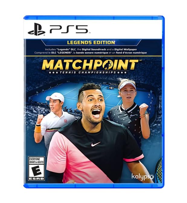 Matchpoint: Tennis Championships - For PlayStation 5 北米版 PS5 プレイステーション5 海外版ソフト