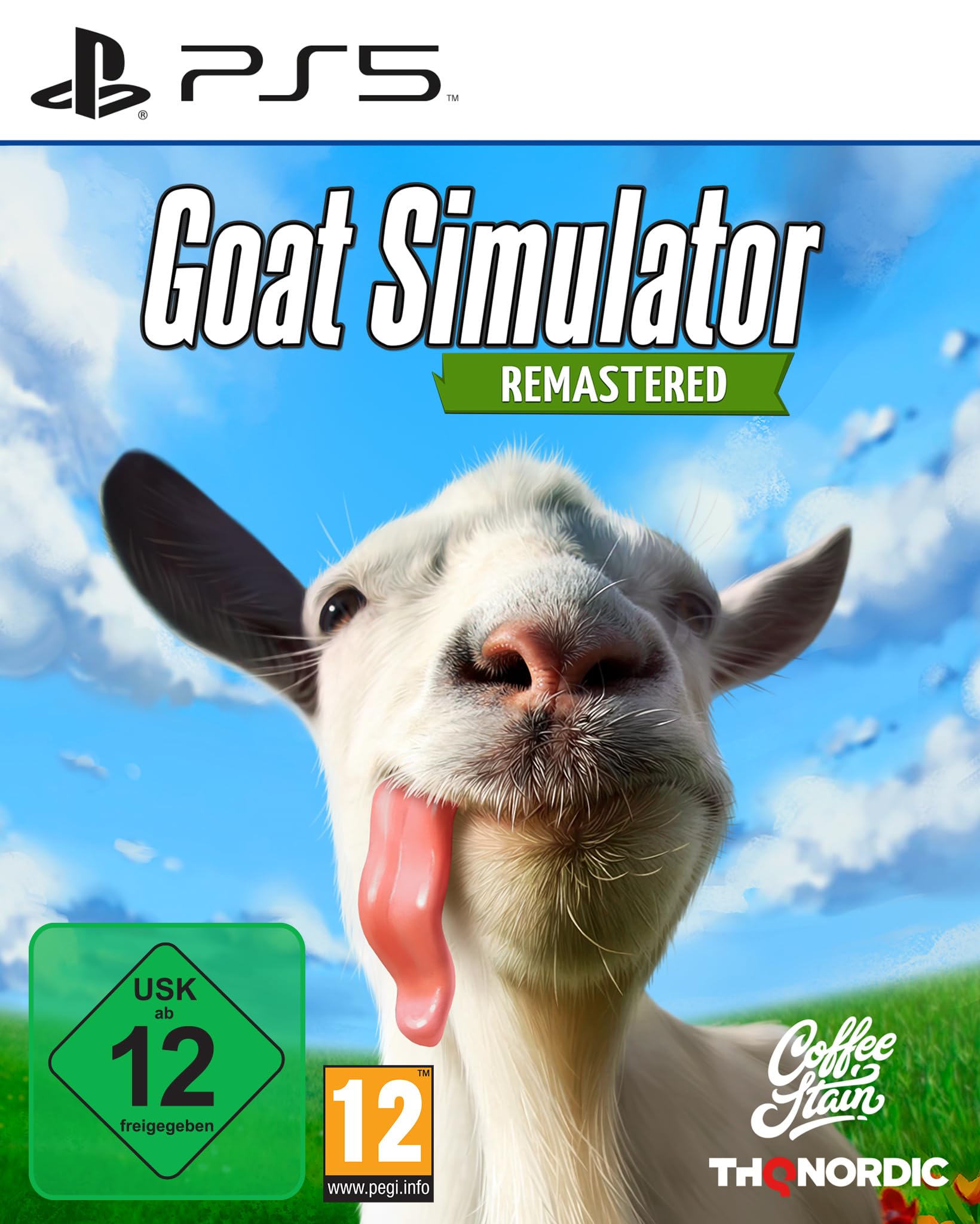 Goat Simulator: Remastered - PlayStation 5 北米版 PS5 プレイステーション5 海外版ソフト