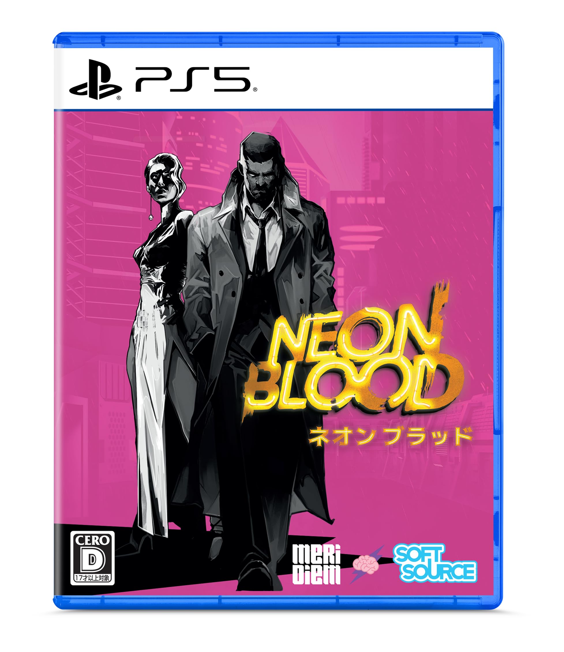 PRODUCT DETAILS 【商品情報】・商品名：Neon Blood -PS5・対応機種：PlayStation 5（PS5）・仕様：北米版・言語：英語【コンディション】・海外直輸入品です。・パッケージに輸送によるスレ・小傷がある場合があります。 ■ 北米版ゲームについてのご注意（必ずお読みください） 【北米版 ゲームについてのご注意】こちらの商品は、北米版（海外仕様）のゲームソフトです。・PS5のゲームディスクはリージョンフリーのため、日本国内のPS5本体でもプレイいただけます。・ディスク版のため、ディスクドライブ非搭載のPS5 Digital Editionではご利用いただけません。・ゲーム内の表示および音声は英語です。日本語には対応しておりません。・追加コンテンツ（DLC）やオンライン機能のご利用には、北米（海外）アカウントが必要となる場合があります。・一部のタイトルでは、お手持ちの本体・環境により正常に動作しない場合があります。・海外版であることを理由とした返品・交換はお受けできません。 ■ ご注意 ・掲載画像は実物に近い色味になるよう調整しておりますが、ご利用の環境により差異が生じる場合があります。・複数店舗で在庫を共有しているため、ご注文後に在庫切れとなる場合がございます。・海外倉庫からのお取り寄せのため、発送までに数日〜2〜3週間程度かかる場合があります。 ■ 納期についてお届けの目安を必ずご確認ください。 ご注意 海外からの輸入品となります。海外輸送のため、外箱に軽微なスレ等がある場合がございますが、商品本体には影響ございません。 ※在庫状況は仕入先の在庫情報をもとに出来る限り正確に表示しておりますが、取寄せ商品のため、タイミングによりご注文後に欠品・キャンセルとなる場合がございます。