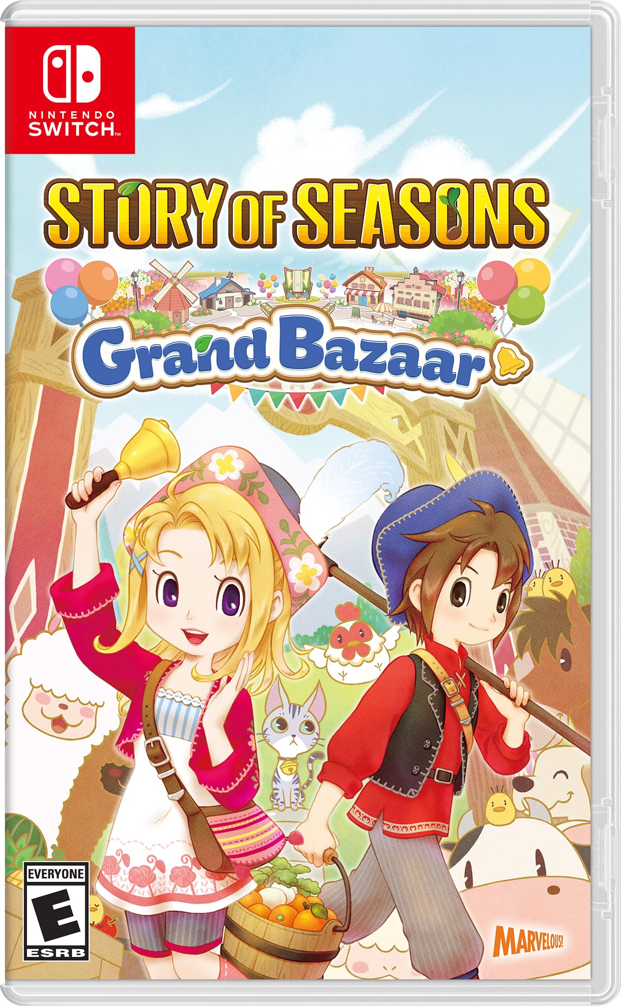 STORY OF SEASONS: Grand Bazaar - Nintendo Switch 北米版 Nintendo Switch ニンテンドースイッチ 海外版ソフト