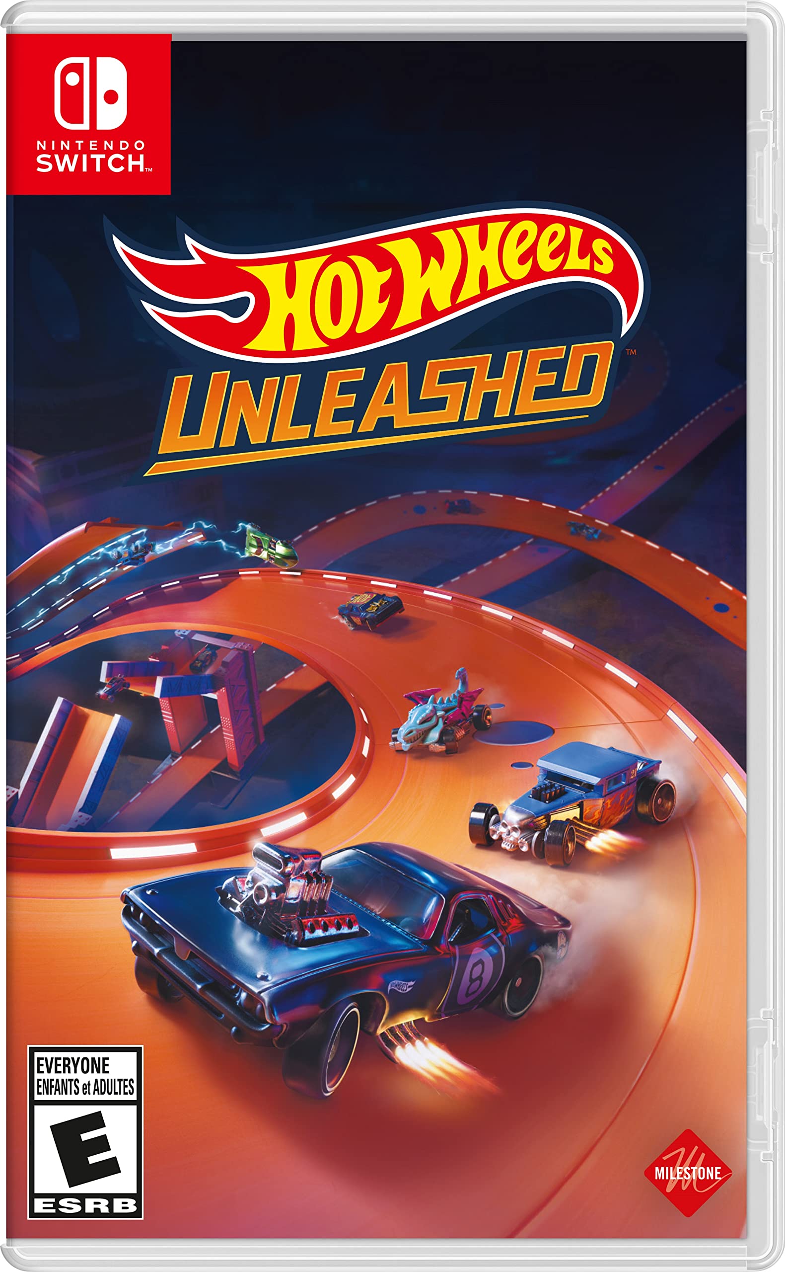Hot Wheels Unleashed - Nintendo Switch 北米版 ニンテンドースイッチ 海外版ソフト basque-10147000 Basqueバスク パッケージ画像