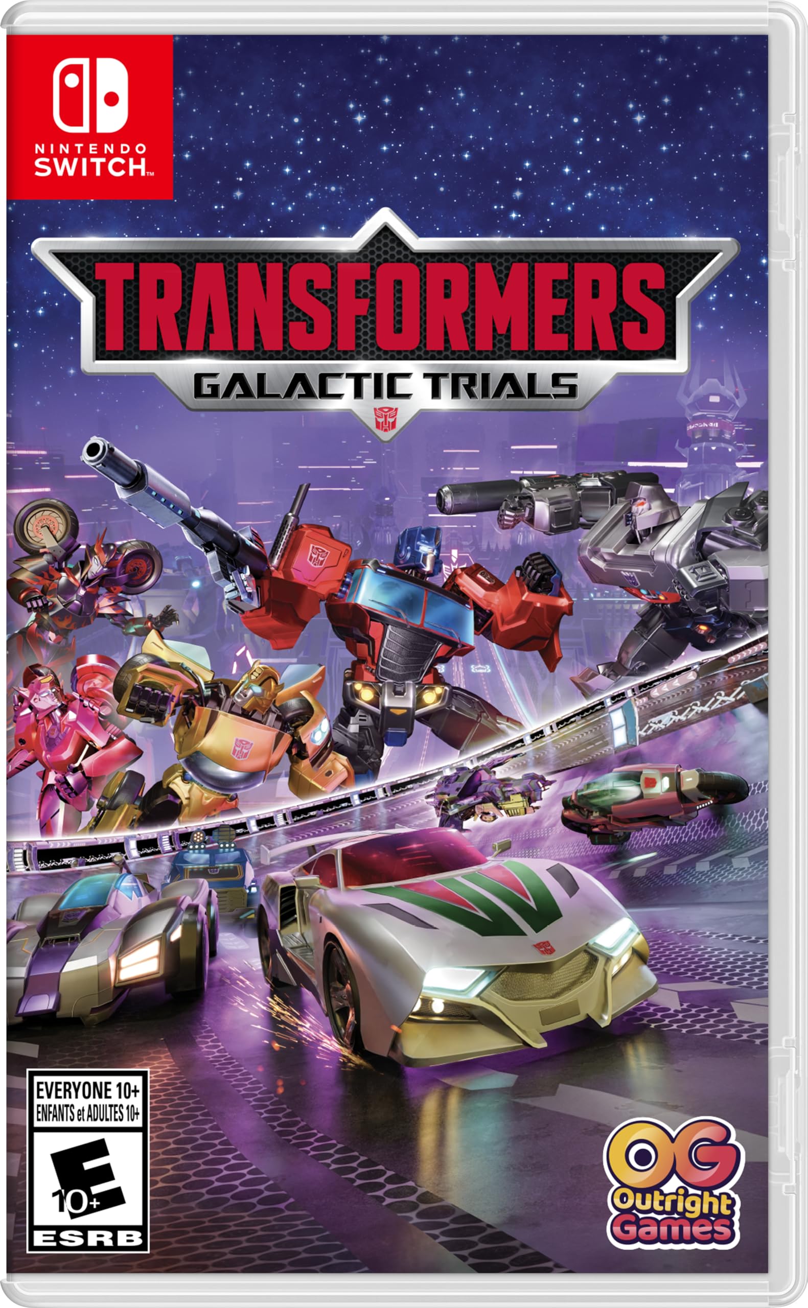 PRODUCT DETAILS 【商品情報】・商品名：Transformers Galactic Trials - Nintendo Switch・対応機種：Nintendo Switch（ニンテンドースイッチ）・仕様：北米版・言語：英語【コンディション】・海外直輸入品です。・パッケージに輸送によるスレ・小傷がある場合があります。 ■ 日本国内のSwitch本体でプレイいただけます Nintendo Switchはリージョンフリーのため、北米版のゲームカードも日本国内で購入された本体でそのままプレイいただけます。 ■ 北米版ゲームについてのご注意（必ずお読みください） ・ゲーム内の表示および音声は英語です。タイトルによっては日本語に対応していない場合があります。・パッケージ・取扱説明書はすべて英語表記です。・追加コンテンツ（DLC）やオンライン機能のご利用には、北米（海外）のニンテンドーアカウントが必要となる場合があります。・日本国内で購入されたダウンロード版・セーブデータとの互換については保証いたしかねます。・海外版であることを理由とした返品・交換はお受けできません。 ■ ご注意 ・掲載画像は実物に近い色味になるよう調整しておりますが、ご利用の環境により差異が生じる場合があります。・複数店舗で在庫を共有しているため、ご注文後に在庫切れとなる場合がございます。・海外倉庫からのお取り寄せのため、発送までに数日〜2〜3週間程度かかる場合があります。 ■ 納期についてお届けの目安を必ずご確認ください。 ご注意 海外からの輸入品となります。海外輸送のため、外箱に軽微なスレ等がある場合がございますが、商品本体には影響ございません。 ※在庫状況は仕入先の在庫情報をもとに出来る限り正確に表示しておりますが、取寄せ商品のため、タイミングによりご注文後に欠品・キャンセルとなる場合がございます。