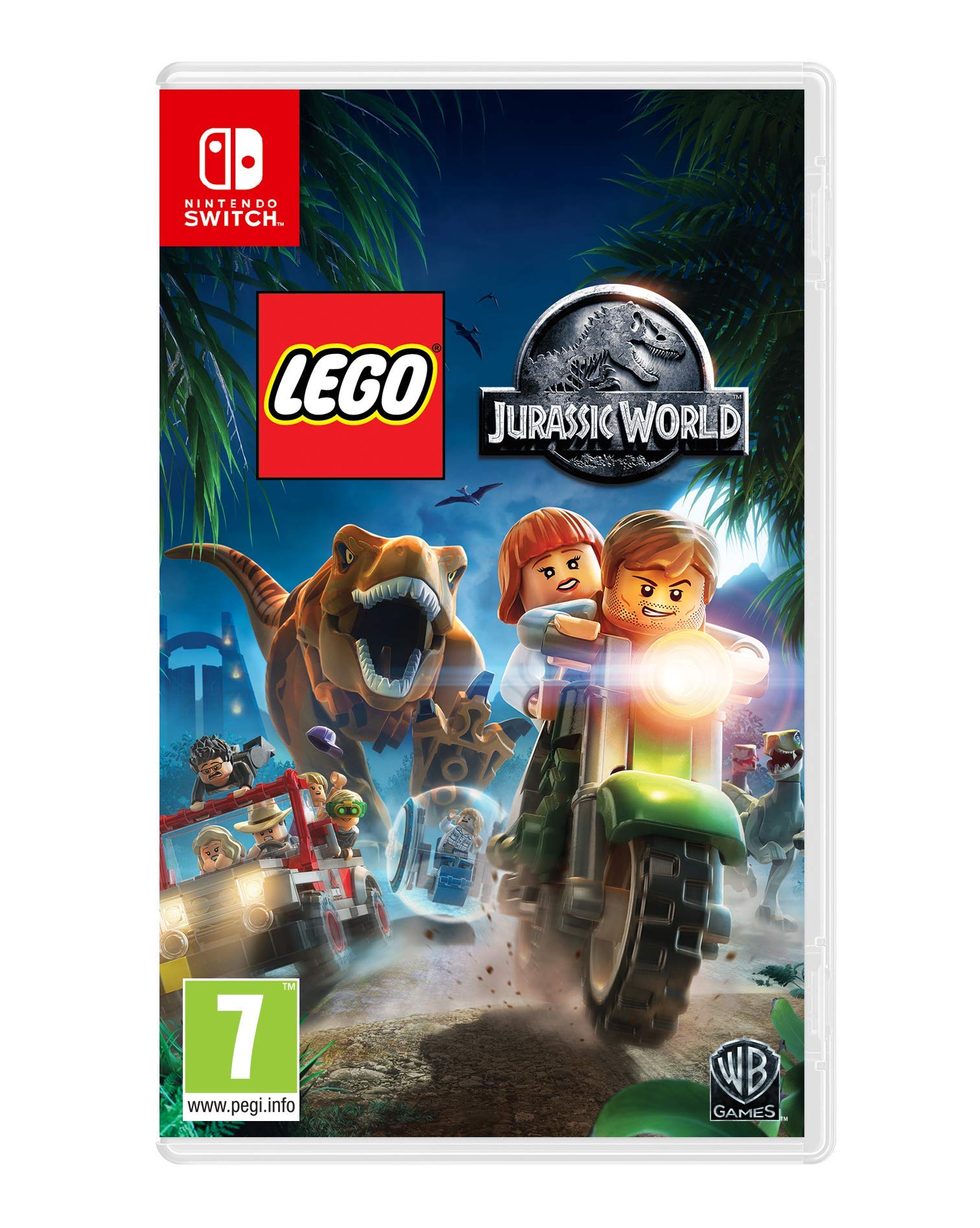 PRODUCT DETAILS 【商品情報】・商品名：Lego: Jurassic World Switch・対応機種：Nintendo Switch（ニンテンドースイッチ）・仕様：北米版・言語：英語【コンディション】・海外直輸入品です。・パッケージに輸送によるスレ・小傷がある場合があります。 ■ 日本国内のSwitch本体でプレイいただけます Nintendo Switchはリージョンフリーのため、北米版のゲームカードも日本国内で購入された本体でそのままプレイいただけます。 ■ 北米版ゲームについてのご注意（必ずお読みください） ・ゲーム内の表示および音声は英語です。タイトルによっては日本語に対応していない場合があります。・パッケージ・取扱説明書はすべて英語表記です。・追加コンテンツ（DLC）やオンライン機能のご利用には、北米（海外）のニンテンドーアカウントが必要となる場合があります。・日本国内で購入されたダウンロード版・セーブデータとの互換については保証いたしかねます。・海外版であることを理由とした返品・交換はお受けできません。 ■ ご注意 ・掲載画像は実物に近い色味になるよう調整しておりますが、ご利用の環境により差異が生じる場合があります。・複数店舗で在庫を共有しているため、ご注文後に在庫切れとなる場合がございます。・海外倉庫からのお取り寄せのため、発送までに数日〜2〜3週間程度かかる場合があります。 ■ 納期についてお届けの目安を必ずご確認ください。 ご注意 海外からの輸入品となります。海外輸送のため、外箱に軽微なスレ等がある場合がございますが、商品本体には影響ございません。 ※在庫状況は仕入先の在庫情報をもとに出来る限り正確に表示しておりますが、取寄せ商品のため、タイミングによりご注文後に欠品・キャンセルとなる場合がございます。
