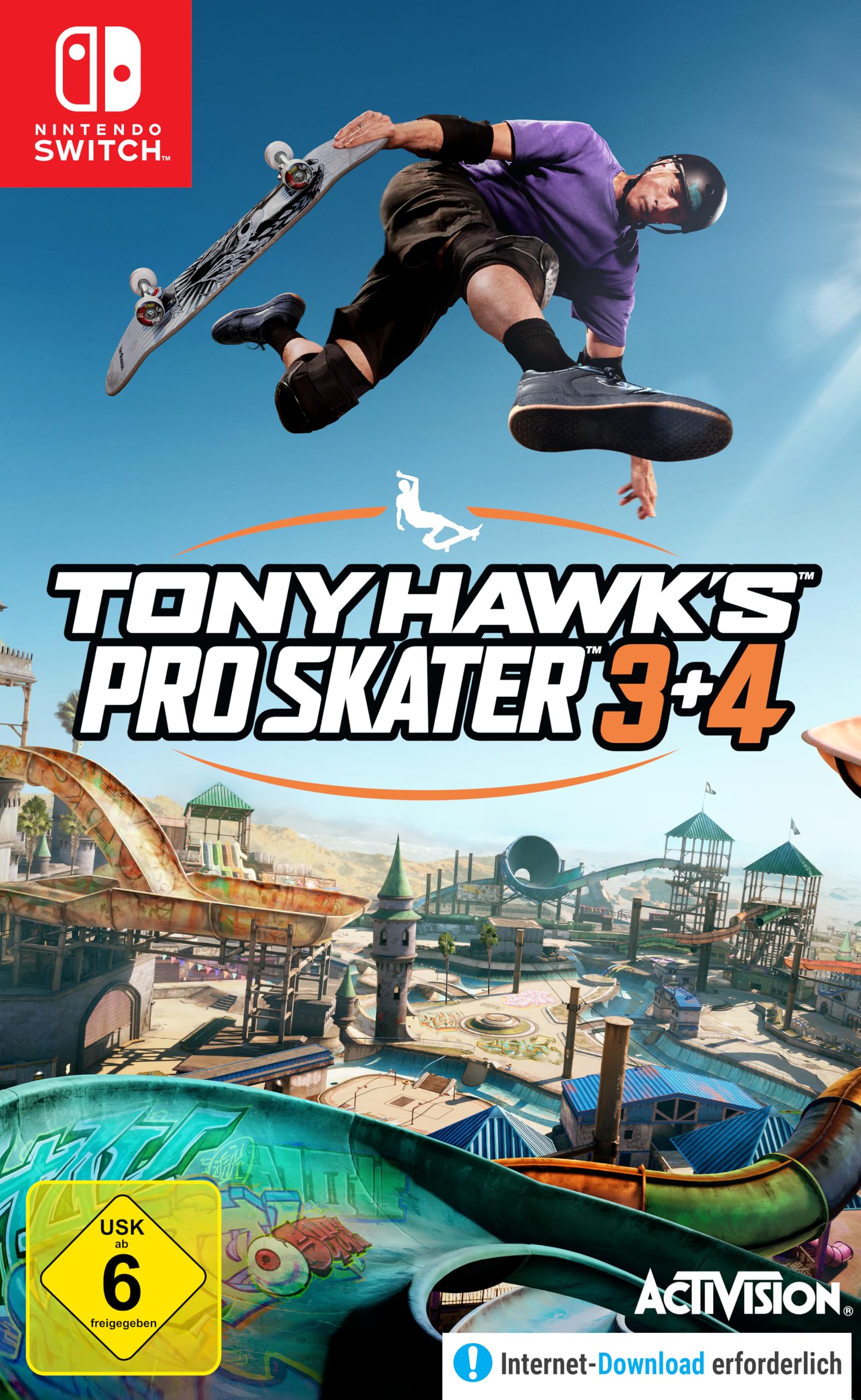 Tony Hawk's Pro Skater 3 + 4 - Standard Edition - Nintendo Switch | Disc 北米版 Nintendo Switch ニンテンドースイッチ 海外版ソフト