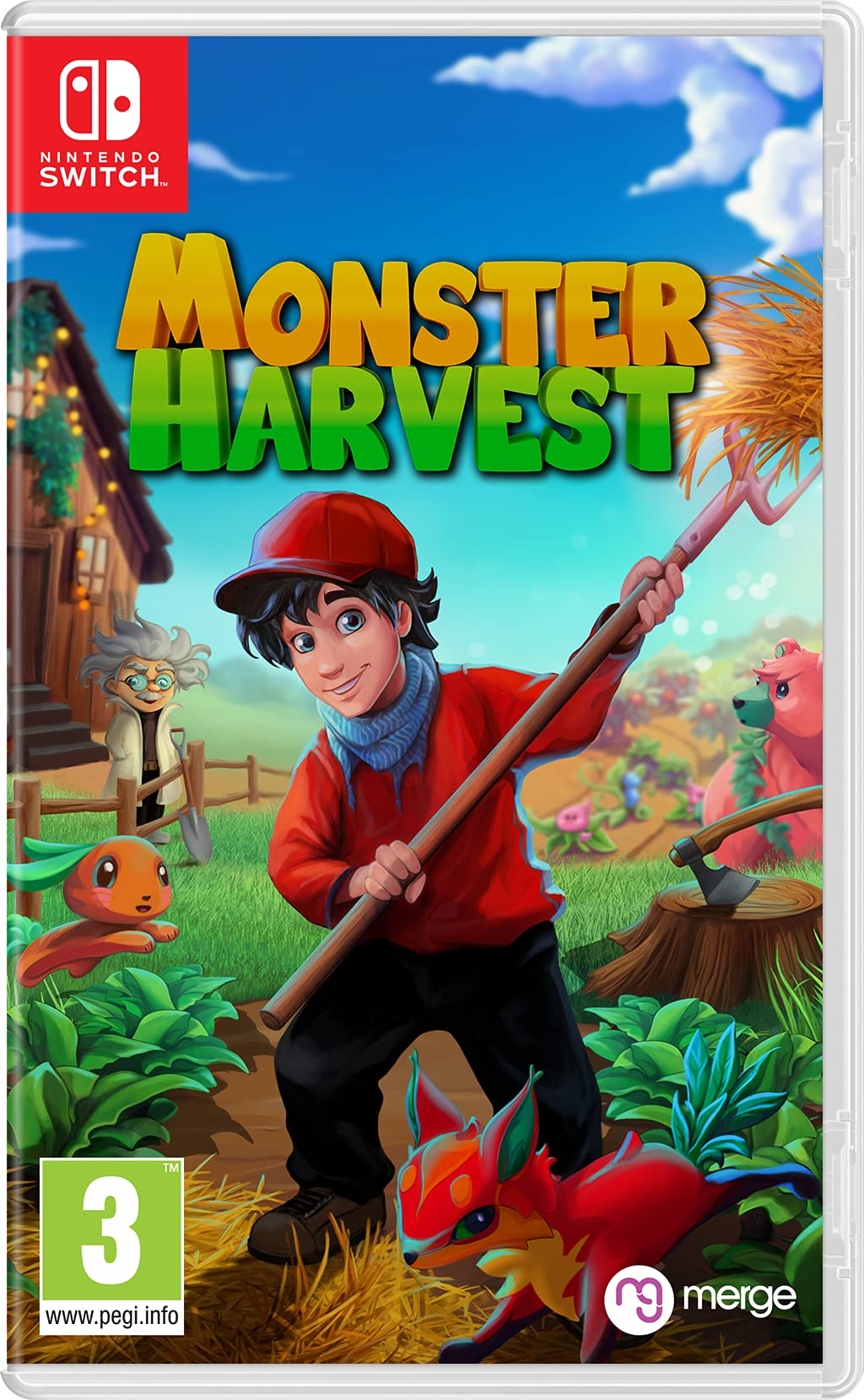 PRODUCT DETAILS 【商品情報】・商品名：Monster Harvest (Nintendo Switch)・対応機種：Nintendo Switch（ニンテンドースイッチ）・仕様：北米版・言語：英語【コンディション】・海外直輸入品です。・パッケージに輸送によるスレ・小傷がある場合があります。 ■ 日本国内のSwitch本体でプレイいただけます Nintendo Switchはリージョンフリーのため、北米版のゲームカードも日本国内で購入された本体でそのままプレイいただけます。 ■ 北米版ゲームについてのご注意（必ずお読みください） ・ゲーム内の表示および音声は英語です。タイトルによっては日本語に対応していない場合があります。・パッケージ・取扱説明書はすべて英語表記です。・追加コンテンツ（DLC）やオンライン機能のご利用には、北米（海外）のニンテンドーアカウントが必要となる場合があります。・日本国内で購入されたダウンロード版・セーブデータとの互換については保証いたしかねます。・海外版であることを理由とした返品・交換はお受けできません。 ■ ご注意 ・掲載画像は実物に近い色味になるよう調整しておりますが、ご利用の環境により差異が生じる場合があります。・複数店舗で在庫を共有しているため、ご注文後に在庫切れとなる場合がございます。・海外倉庫からのお取り寄せのため、発送までに数日〜2〜3週間程度かかる場合があります。 ■ 納期についてお届けの目安を必ずご確認ください。 ご注意 海外からの輸入品となります。海外輸送のため、外箱に軽微なスレ等がある場合がございますが、商品本体には影響ございません。 ※在庫状況は仕入先の在庫情報をもとに出来る限り正確に表示しておりますが、取寄せ商品のため、タイミングによりご注文後に欠品・キャンセルとなる場合がございます。
