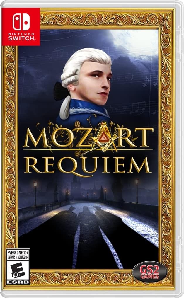PRODUCT DETAILS 【商品情報】・商品名：Mozart Requiem- Nintendo Switch・対応機種：Nintendo Switch（ニンテンドースイッチ）・仕様：北米版・言語：英語【コンディション】・海外直輸入品です。・パッケージに輸送によるスレ・小傷がある場合があります。 ■ 日本国内のSwitch本体でプレイいただけます Nintendo Switchはリージョンフリーのため、北米版のゲームカードも日本国内で購入された本体でそのままプレイいただけます。 ■ 北米版ゲームについてのご注意（必ずお読みください） ・ゲーム内の表示および音声は英語です。タイトルによっては日本語に対応していない場合があります。・パッケージ・取扱説明書はすべて英語表記です。・追加コンテンツ（DLC）やオンライン機能のご利用には、北米（海外）のニンテンドーアカウントが必要となる場合があります。・日本国内で購入されたダウンロード版・セーブデータとの互換については保証いたしかねます。・海外版であることを理由とした返品・交換はお受けできません。 ■ ご注意 ・掲載画像は実物に近い色味になるよう調整しておりますが、ご利用の環境により差異が生じる場合があります。・複数店舗で在庫を共有しているため、ご注文後に在庫切れとなる場合がございます。・海外倉庫からのお取り寄せのため、発送までに数日〜2〜3週間程度かかる場合があります。 ■ 納期についてお届けの目安を必ずご確認ください。 ご注意 海外からの輸入品となります。海外輸送のため、外箱に軽微なスレ等がある場合がございますが、商品本体には影響ございません。 ※在庫状況は仕入先の在庫情報をもとに出来る限り正確に表示しておりますが、取寄せ商品のため、タイミングによりご注文後に欠品・キャンセルとなる場合がございます。