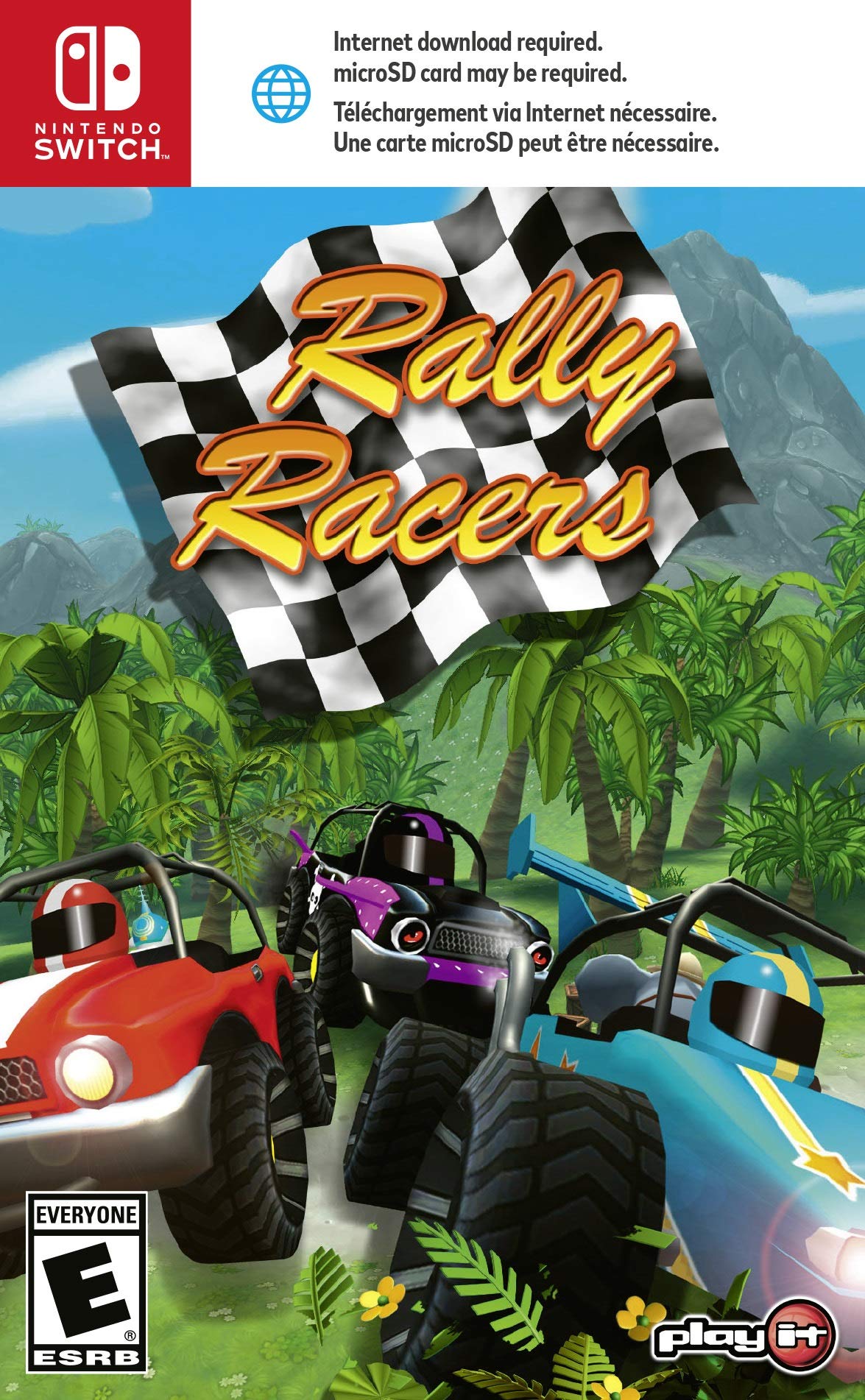 Rally Racers - Nintendo Switch 北米版 Nintendo Switch ニンテンドースイッチ 海外版ソフト