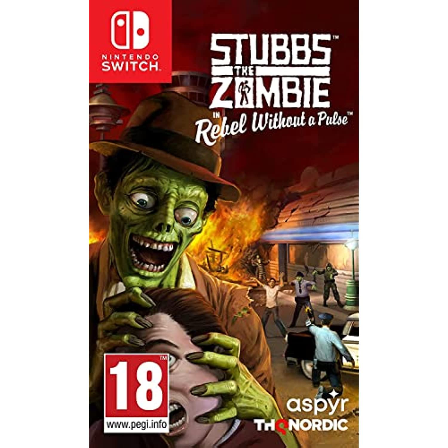 Stubbs the Zombie in Rebel Without a Pulse - Nintendo Switch 北米版 Nintendo Switch ニンテンドースイッチ 海外版ソフト