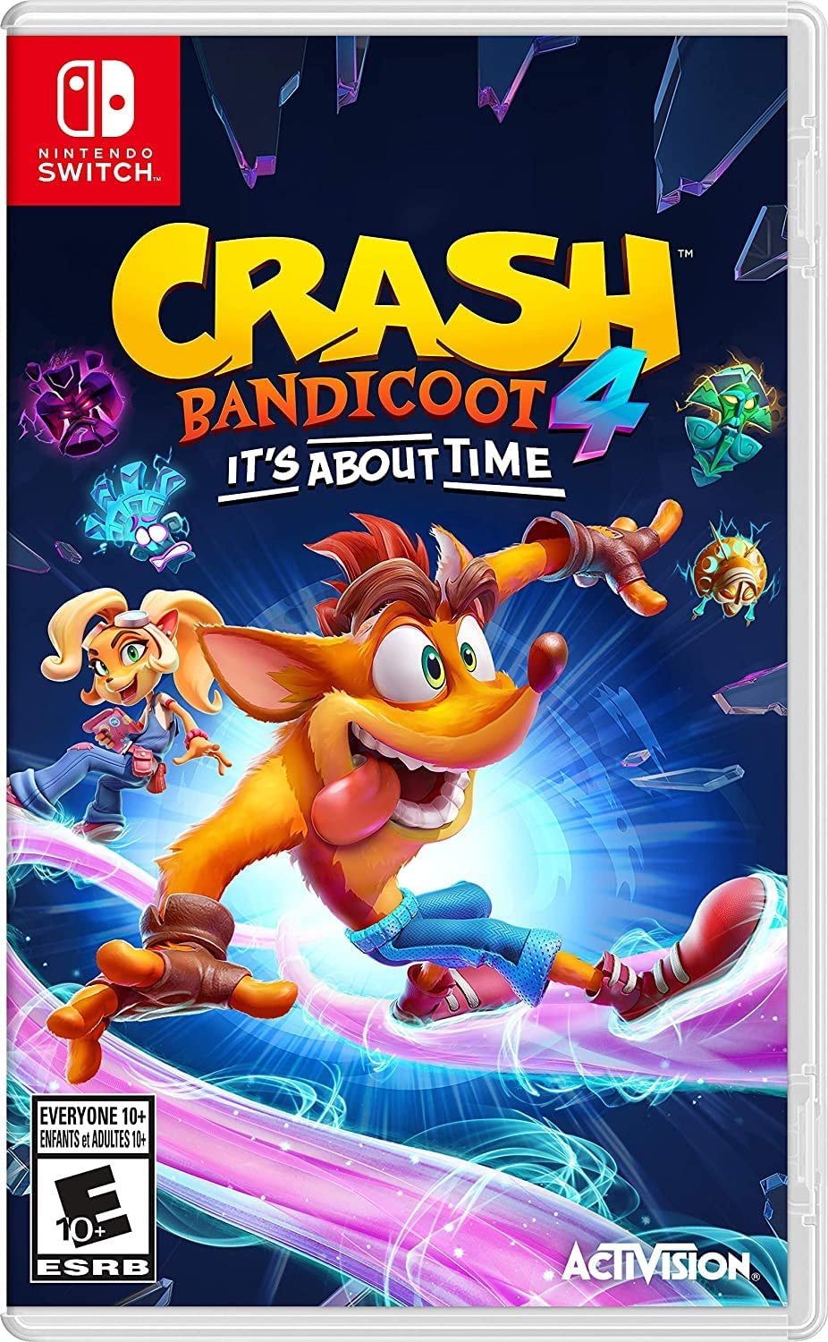 Crash Bandicoot 4: It's About Time - Nintendo Switch 北米版 Nintendo Switch ニンテンドースイッチ 海外版ソフト