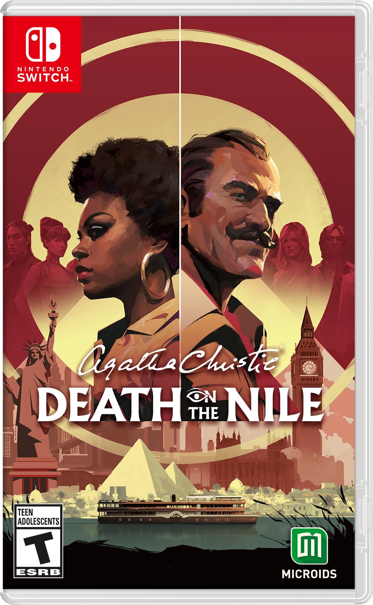PRODUCT DETAILS 【商品情報】・商品名：Agatha Christie: Death on the Nile - Nintendo Switch・対応機種：Nintendo Switch（ニンテンドースイッチ）・仕様：北米版・言語：英語【コンディション】・海外直輸入品です。・パッケージに輸送によるスレ・小傷がある場合があります。 ■ 日本国内のSwitch本体でプレイいただけます Nintendo Switchはリージョンフリーのため、北米版のゲームカードも日本国内で購入された本体でそのままプレイいただけます。 ■ 北米版ゲームについてのご注意（必ずお読みください） ・ゲーム内の表示および音声は英語です。タイトルによっては日本語に対応していない場合があります。・パッケージ・取扱説明書はすべて英語表記です。・追加コンテンツ（DLC）やオンライン機能のご利用には、北米（海外）のニンテンドーアカウントが必要となる場合があります。・日本国内で購入されたダウンロード版・セーブデータとの互換については保証いたしかねます。・海外版であることを理由とした返品・交換はお受けできません。 ■ ご注意 ・掲載画像は実物に近い色味になるよう調整しておりますが、ご利用の環境により差異が生じる場合があります。・複数店舗で在庫を共有しているため、ご注文後に在庫切れとなる場合がございます。・海外倉庫からのお取り寄せのため、発送までに数日〜2〜3週間程度かかる場合があります。 ■ 納期についてお届けの目安を必ずご確認ください。 ご注意 海外からの輸入品となります。海外輸送のため、外箱に軽微なスレ等がある場合がございますが、商品本体には影響ございません。 ※在庫状況は仕入先の在庫情報をもとに出来る限り正確に表示しておりますが、取寄せ商品のため、タイミングによりご注文後に欠品・キャンセルとなる場合がございます。