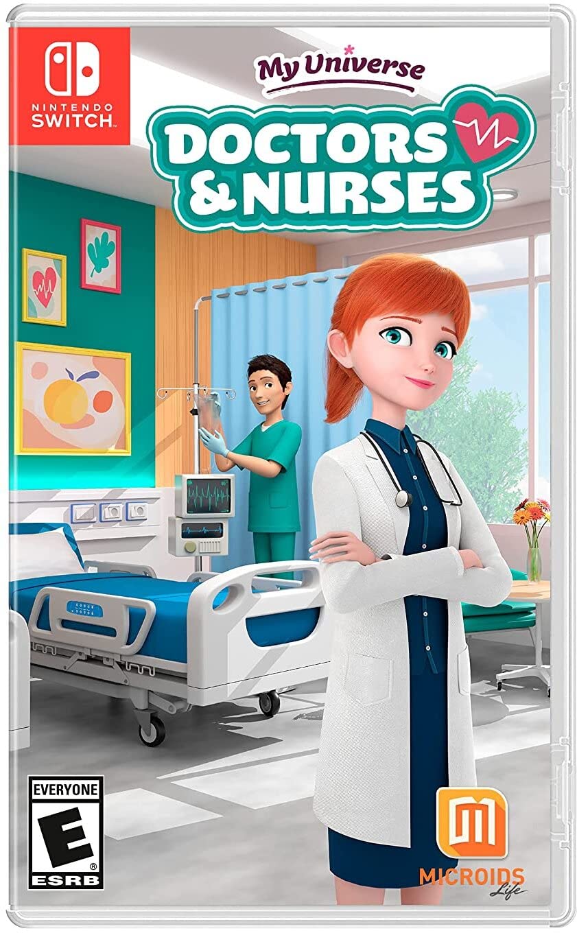 My Universe: Doctors and Nurses (NSW) - Nintendo Switch 北米版 ニンテン basque-10148015 Basqueバスク パッケージ画像