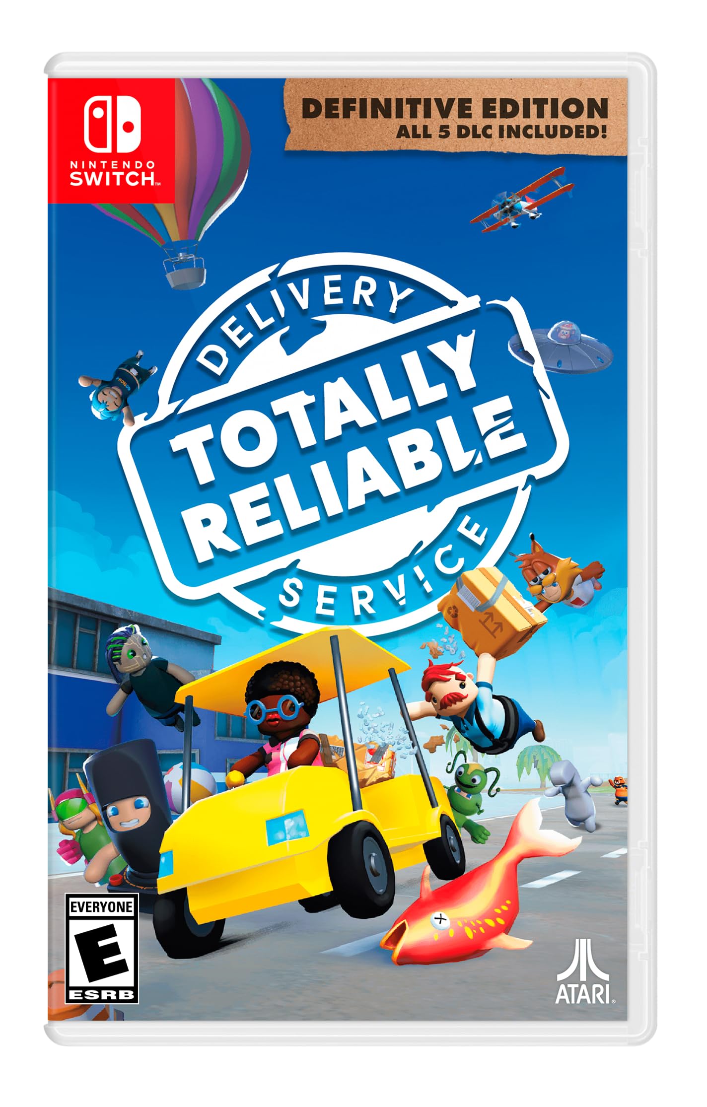 Totally Reliable Delivery Service: Definitive Edition - Nintendo Switch 北米版 Nintendo Switch ニンテンドースイッチ 海外版ソフト