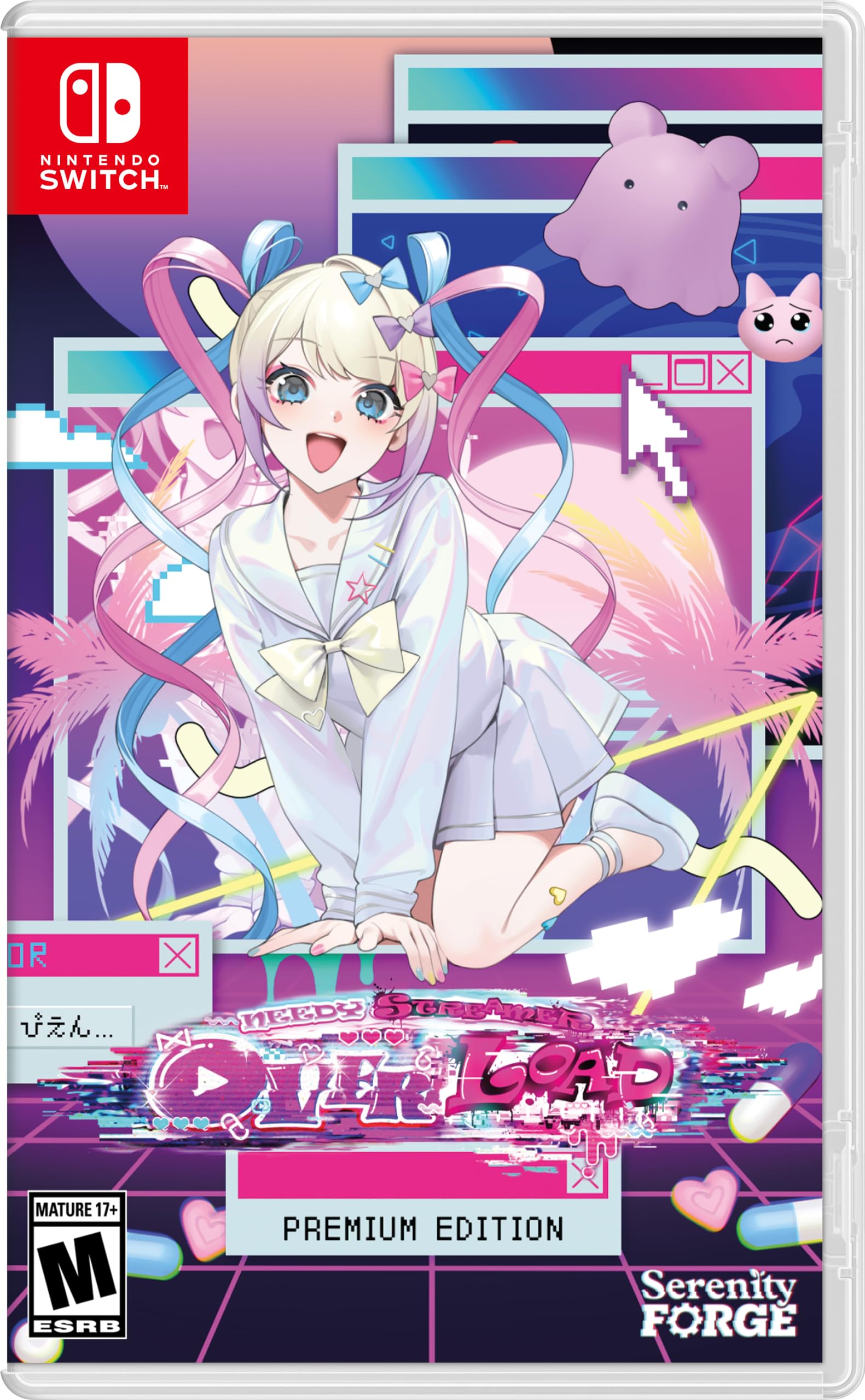 Needy Streamer Overload Premium Edition - Nintendo Switch 北米版 Nintendo Switch ニンテンドースイッチ 海外版ソフト