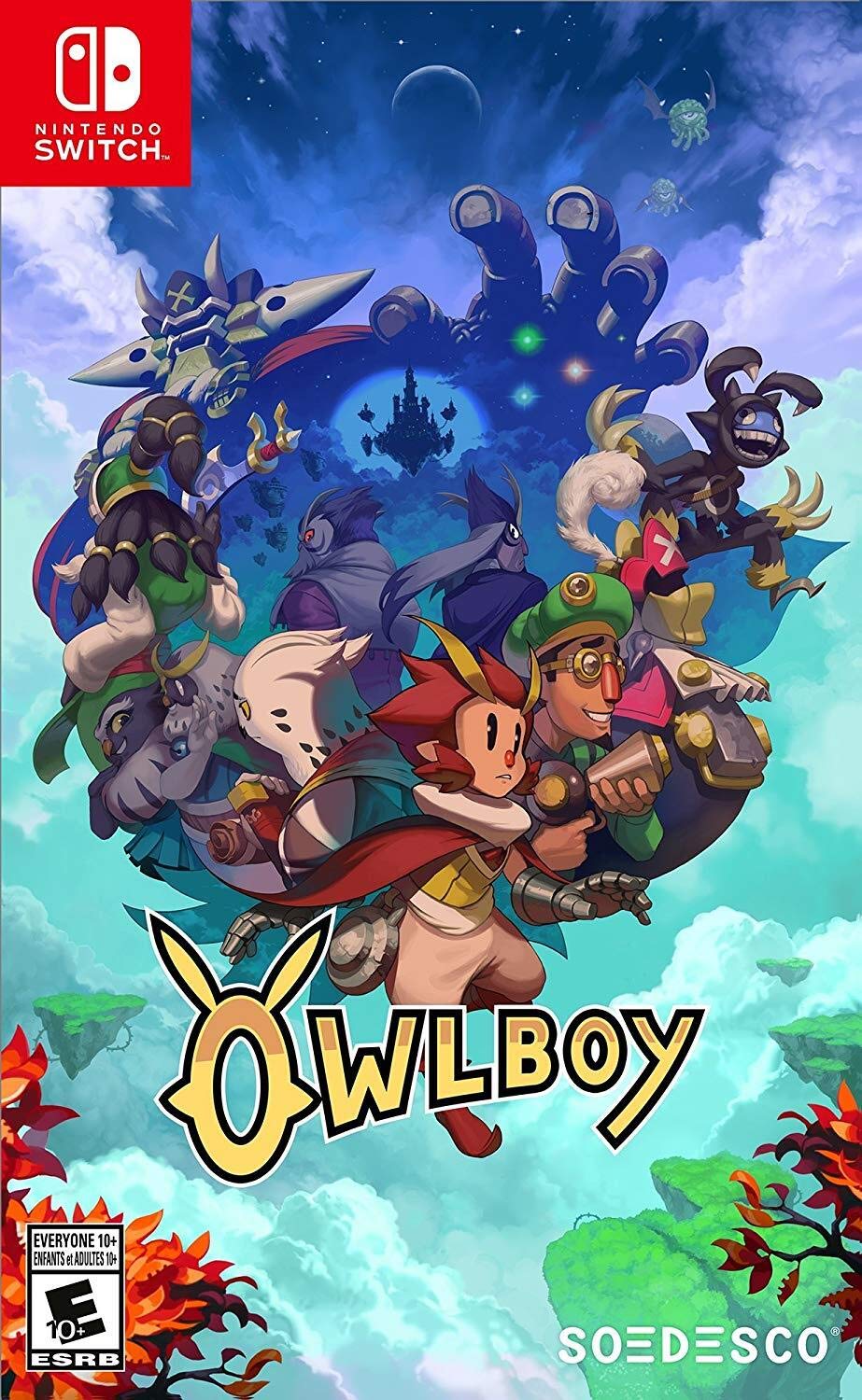PRODUCT DETAILS 【商品情報】・商品名：Owlboy Standard Edition - Nintendo Switch・対応機種：Nintendo Switch（ニンテンドースイッチ）・仕様：北米版・言語：英語【コンディション】・海外直輸入品です。・パッケージに輸送によるスレ・小傷がある場合があります。 ■ 日本国内のSwitch本体でプレイいただけます Nintendo Switchはリージョンフリーのため、北米版のゲームカードも日本国内で購入された本体でそのままプレイいただけます。 ■ 北米版ゲームについてのご注意（必ずお読みください） ・ゲーム内の表示および音声は英語です。タイトルによっては日本語に対応していない場合があります。・パッケージ・取扱説明書はすべて英語表記です。・追加コンテンツ（DLC）やオンライン機能のご利用には、北米（海外）のニンテンドーアカウントが必要となる場合があります。・日本国内で購入されたダウンロード版・セーブデータとの互換については保証いたしかねます。・海外版であることを理由とした返品・交換はお受けできません。 ■ ご注意 ・掲載画像は実物に近い色味になるよう調整しておりますが、ご利用の環境により差異が生じる場合があります。・複数店舗で在庫を共有しているため、ご注文後に在庫切れとなる場合がございます。・海外倉庫からのお取り寄せのため、発送までに数日〜2〜3週間程度かかる場合があります。 ■ 納期についてお届けの目安を必ずご確認ください。 ご注意 海外からの輸入品となります。海外輸送のため、外箱に軽微なスレ等がある場合がございますが、商品本体には影響ございません。 ※在庫状況は仕入先の在庫情報をもとに出来る限り正確に表示しておりますが、取寄せ商品のため、タイミングによりご注文後に欠品・キャンセルとなる場合がございます。