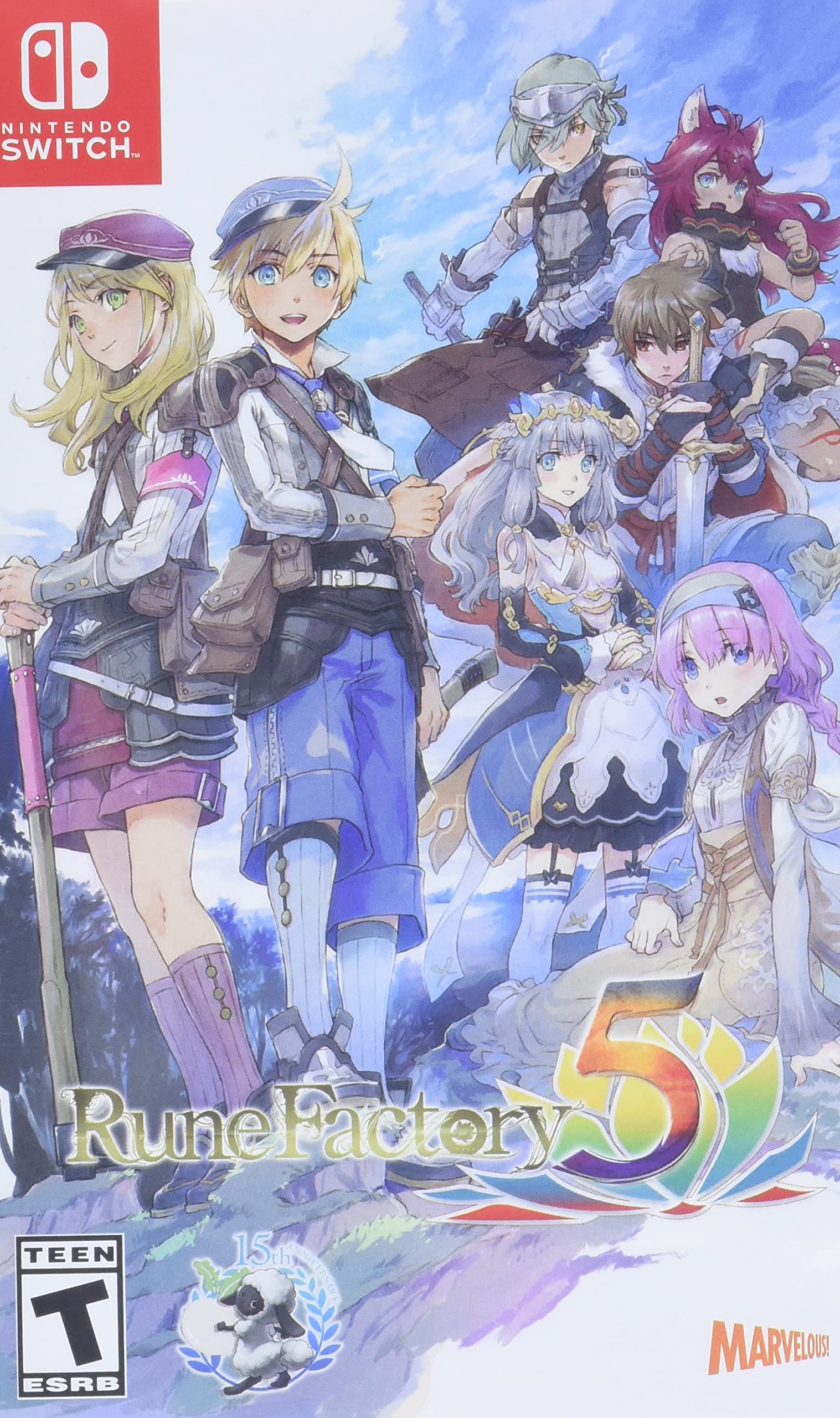 Rune Factory 5 - Nintendo Switch 北米版 Nintendo Switch ニンテンドースイッチ 海外版ソフト