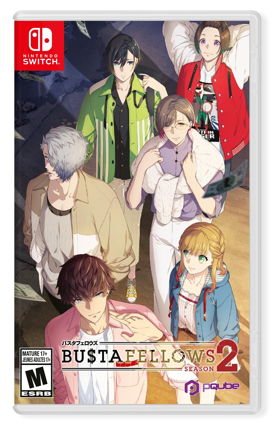 PRODUCT DETAILS 【商品情報】・商品名：Bustafellows Season 2 - Nintendo Switch・対応機種：Nintendo Switch（ニンテンドースイッチ）・仕様：北米版・言語：英語【コンディション】・海外直輸入品です。・パッケージに輸送によるスレ・小傷がある場合があります。 ■ 日本国内のSwitch本体でプレイいただけます Nintendo Switchはリージョンフリーのため、北米版のゲームカードも日本国内で購入された本体でそのままプレイいただけます。 ■ 北米版ゲームについてのご注意（必ずお読みください） ・ゲーム内の表示および音声は英語です。タイトルによっては日本語に対応していない場合があります。・パッケージ・取扱説明書はすべて英語表記です。・追加コンテンツ（DLC）やオンライン機能のご利用には、北米（海外）のニンテンドーアカウントが必要となる場合があります。・日本国内で購入されたダウンロード版・セーブデータとの互換については保証いたしかねます。・海外版であることを理由とした返品・交換はお受けできません。 ■ ご注意 ・掲載画像は実物に近い色味になるよう調整しておりますが、ご利用の環境により差異が生じる場合があります。・複数店舗で在庫を共有しているため、ご注文後に在庫切れとなる場合がございます。・海外倉庫からのお取り寄せのため、発送までに数日〜2〜3週間程度かかる場合があります。 ■ 納期についてお届けの目安を必ずご確認ください。 ご注意 海外からの輸入品となります。海外輸送のため、外箱に軽微なスレ等がある場合がございますが、商品本体には影響ございません。 ※在庫状況は仕入先の在庫情報をもとに出来る限り正確に表示しておりますが、取寄せ商品のため、タイミングによりご注文後に欠品・キャンセルとなる場合がございます。