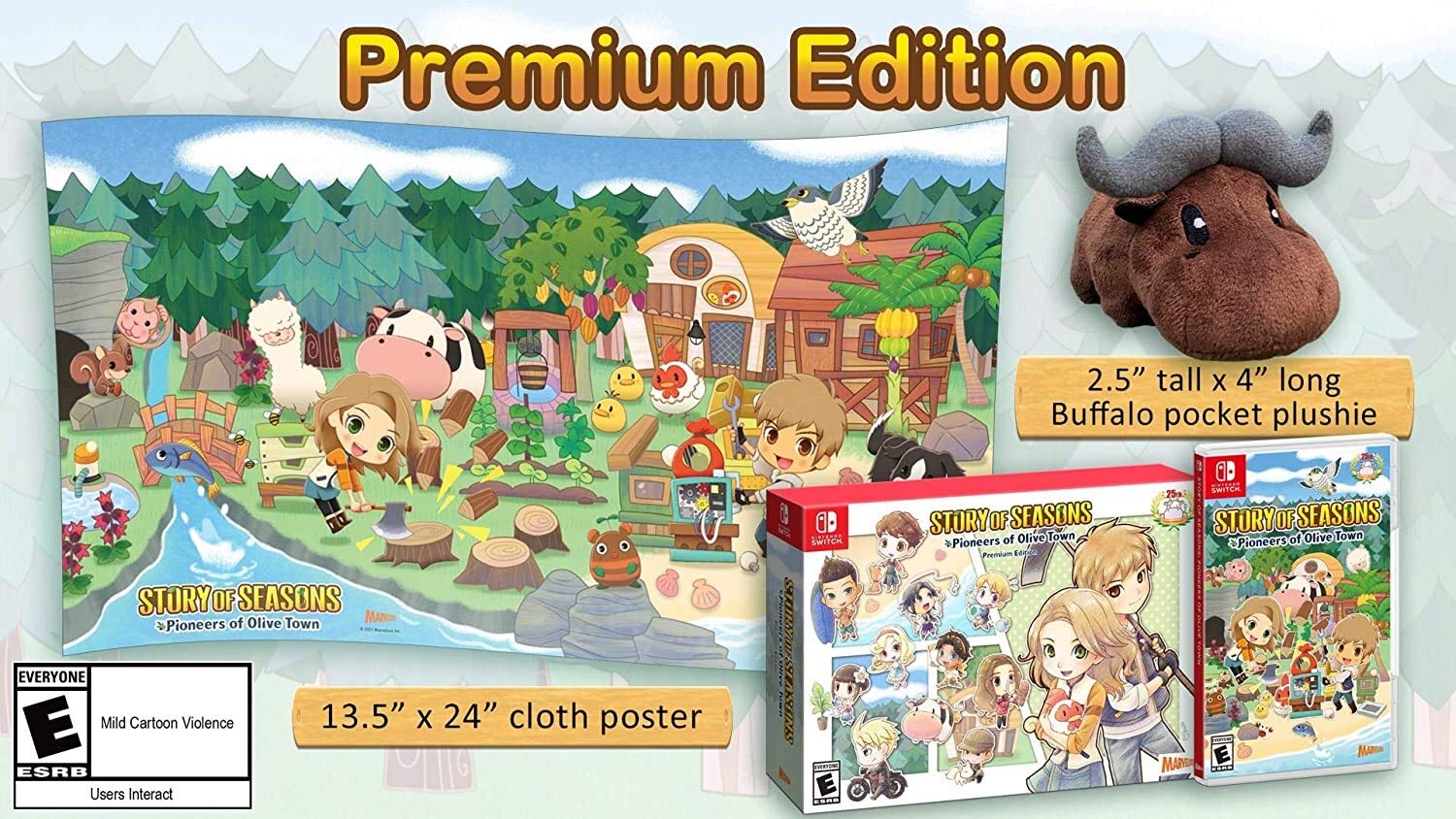 Story of Seasons: Pioneers of Olive Town - Premium Edition - Nintendo Switch 北米版 Nintendo Switch ニンテンドースイッチ 海外版ソフト