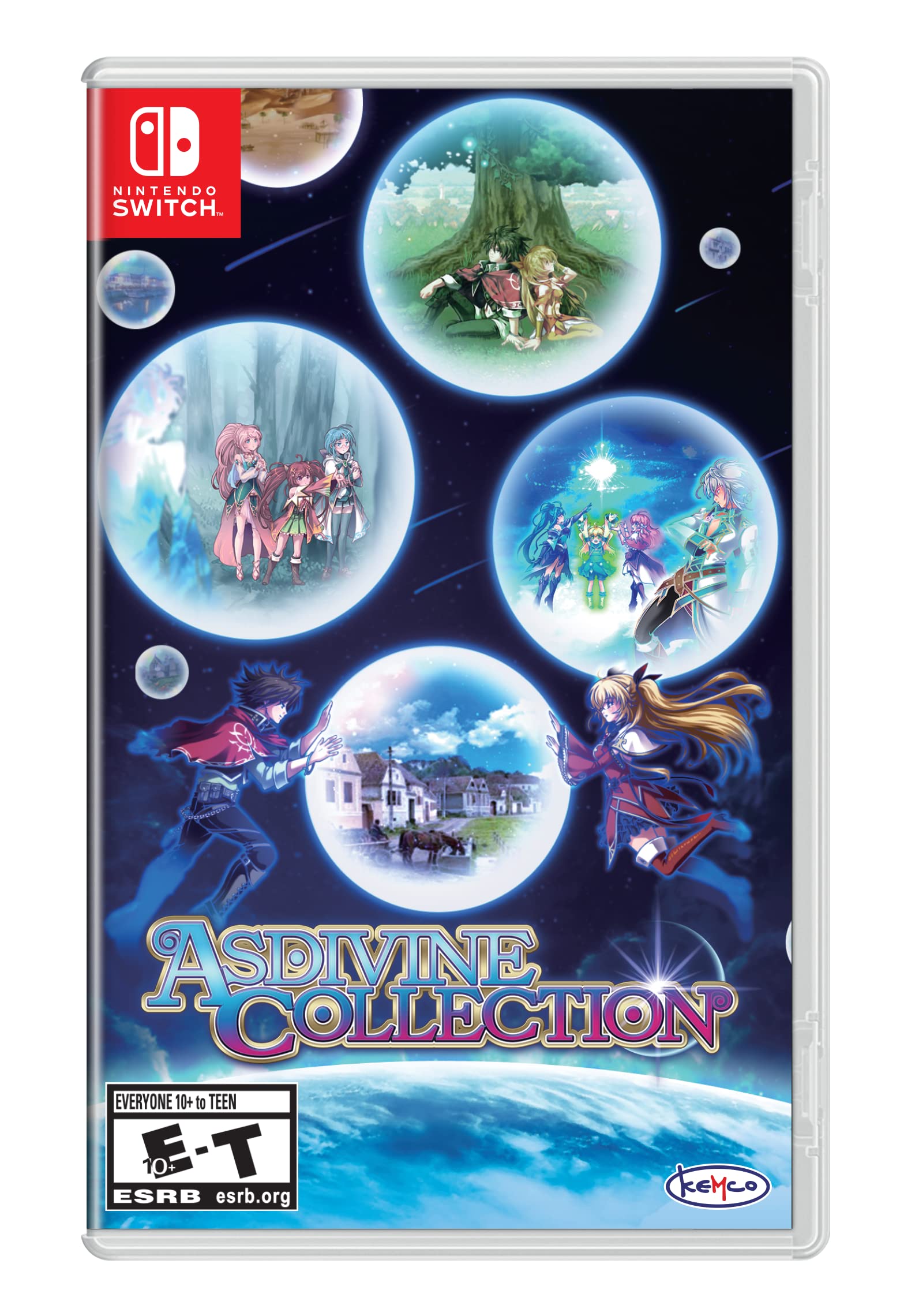 PRODUCT DETAILS 【商品情報】・商品名：Asdivine Collection - Nintendo Switch・対応機種：Nintendo Switch（ニンテンドースイッチ）・仕様：北米版・言語：英語【コンディション】・海外直輸入品です。・パッケージに輸送によるスレ・小傷がある場合があります。 ■ 日本国内のSwitch本体でプレイいただけます Nintendo Switchはリージョンフリーのため、北米版のゲームカードも日本国内で購入された本体でそのままプレイいただけます。 ■ 北米版ゲームについてのご注意（必ずお読みください） ・ゲーム内の表示および音声は英語です。タイトルによっては日本語に対応していない場合があります。・パッケージ・取扱説明書はすべて英語表記です。・追加コンテンツ（DLC）やオンライン機能のご利用には、北米（海外）のニンテンドーアカウントが必要となる場合があります。・日本国内で購入されたダウンロード版・セーブデータとの互換については保証いたしかねます。・海外版であることを理由とした返品・交換はお受けできません。 ■ ご注意 ・掲載画像は実物に近い色味になるよう調整しておりますが、ご利用の環境により差異が生じる場合があります。・複数店舗で在庫を共有しているため、ご注文後に在庫切れとなる場合がございます。・海外倉庫からのお取り寄せのため、発送までに数日〜2〜3週間程度かかる場合があります。 ■ 納期についてお届けの目安を必ずご確認ください。 ご注意 海外からの輸入品となります。海外輸送のため、外箱に軽微なスレ等がある場合がございますが、商品本体には影響ございません。 ※在庫状況は仕入先の在庫情報をもとに出来る限り正確に表示しておりますが、取寄せ商品のため、タイミングによりご注文後に欠品・キャンセルとなる場合がございます。