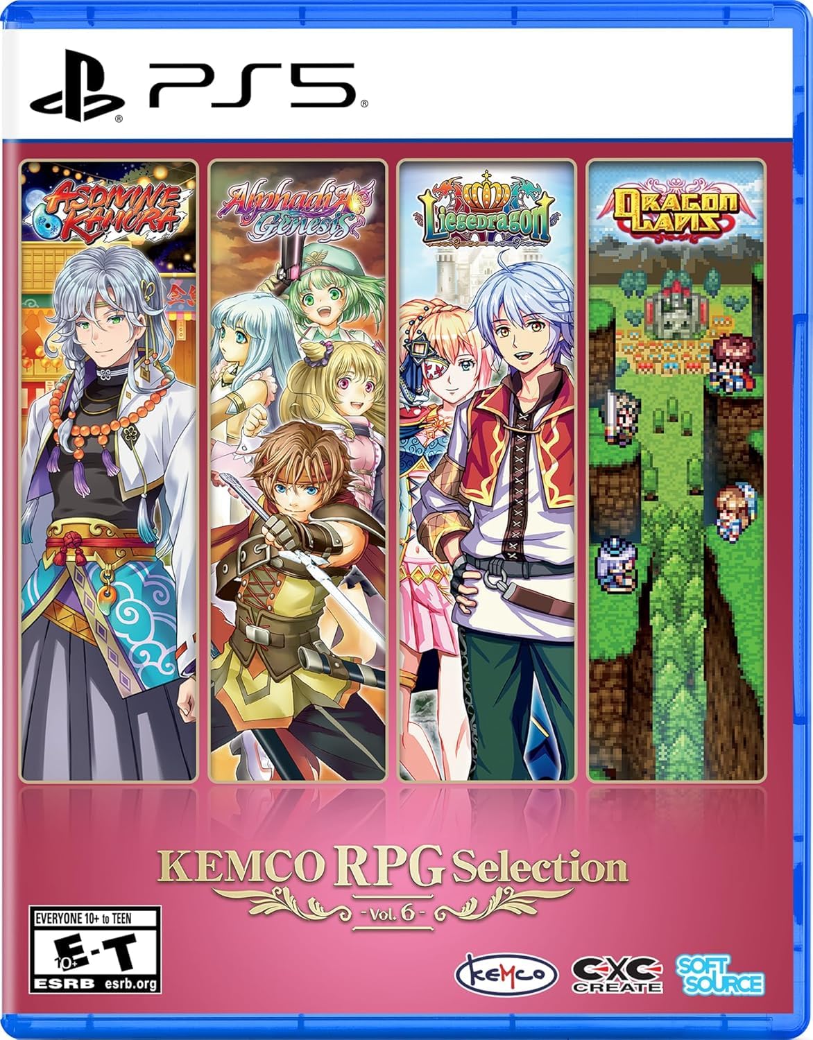 KEMCO RPG Selection Vol. 6 - Nintendo Switch 北米版 Nintendo Switch ニンテンドースイッチ 海外版ソフト
