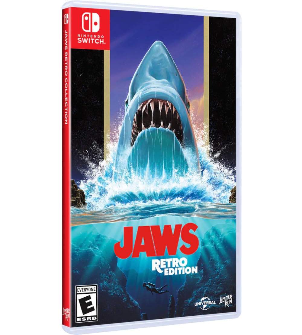 Jaws Retro Edition (Limited Run Games #316) - for Nintendo Switch 北米版 Nintendo Switch ニンテンドースイッチ 海外版ソフト