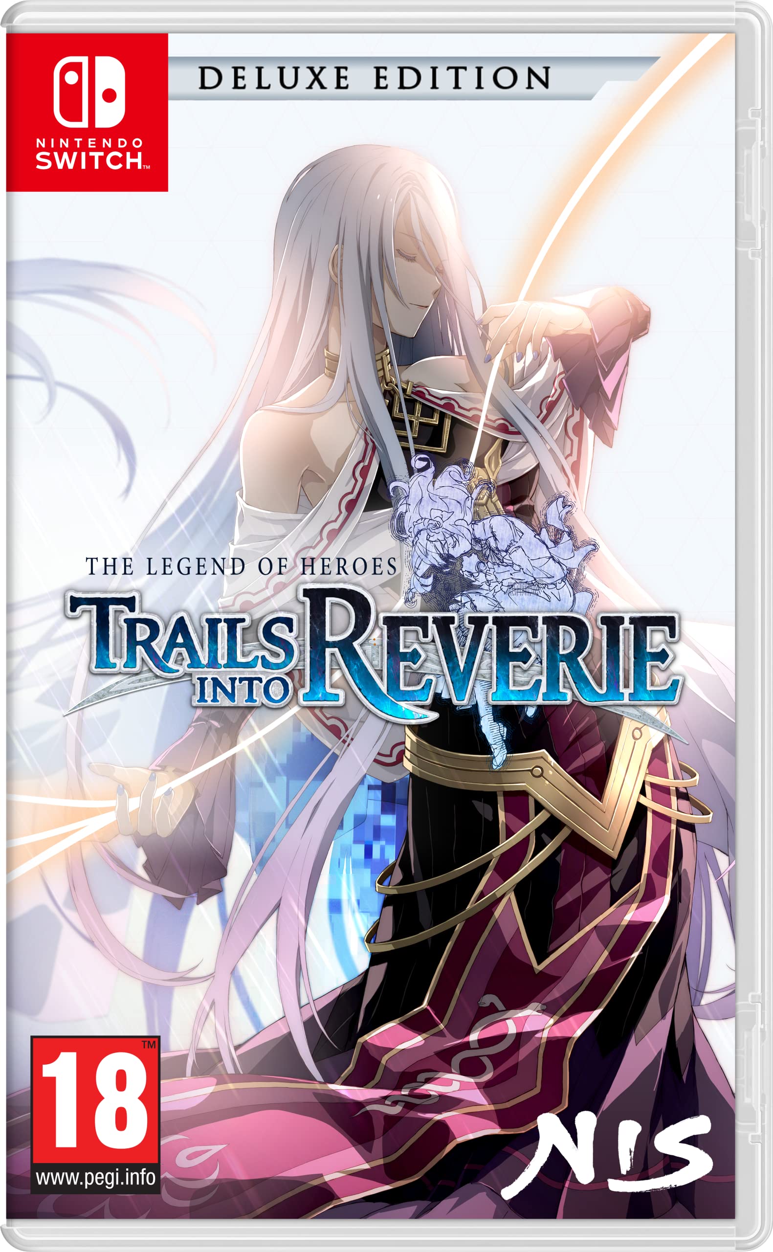 PRODUCT DETAILS 【商品情報】・商品名：The Legend of Heroes: Trails into Reverie - Deluxe Edition (Nintendo Switch)・対応機種：Nintendo Switch（ニンテンドースイッチ）・仕様：北米版・言語：英語【コンディション】・海外直輸入品です。・パッケージに輸送によるスレ・小傷がある場合があります。 ■ 日本国内のSwitch本体でプレイいただけます Nintendo Switchはリージョンフリーのため、北米版のゲームカードも日本国内で購入された本体でそのままプレイいただけます。 ■ 北米版ゲームについてのご注意（必ずお読みください） ・ゲーム内の表示および音声は英語です。タイトルによっては日本語に対応していない場合があります。・パッケージ・取扱説明書はすべて英語表記です。・追加コンテンツ（DLC）やオンライン機能のご利用には、北米（海外）のニンテンドーアカウントが必要となる場合があります。・日本国内で購入されたダウンロード版・セーブデータとの互換については保証いたしかねます。・海外版であることを理由とした返品・交換はお受けできません。 ■ ご注意 ・掲載画像は実物に近い色味になるよう調整しておりますが、ご利用の環境により差異が生じる場合があります。・複数店舗で在庫を共有しているため、ご注文後に在庫切れとなる場合がございます。・海外倉庫からのお取り寄せのため、発送までに数日〜2〜3週間程度かかる場合があります。 ■ 納期についてお届けの目安を必ずご確認ください。 ご注意 海外からの輸入品となります。海外輸送のため、外箱に軽微なスレ等がある場合がございますが、商品本体には影響ございません。 ※在庫状況は仕入先の在庫情報をもとに出来る限り正確に表示しておりますが、取寄せ商品のため、タイミングによりご注文後に欠品・キャンセルとなる場合がございます。