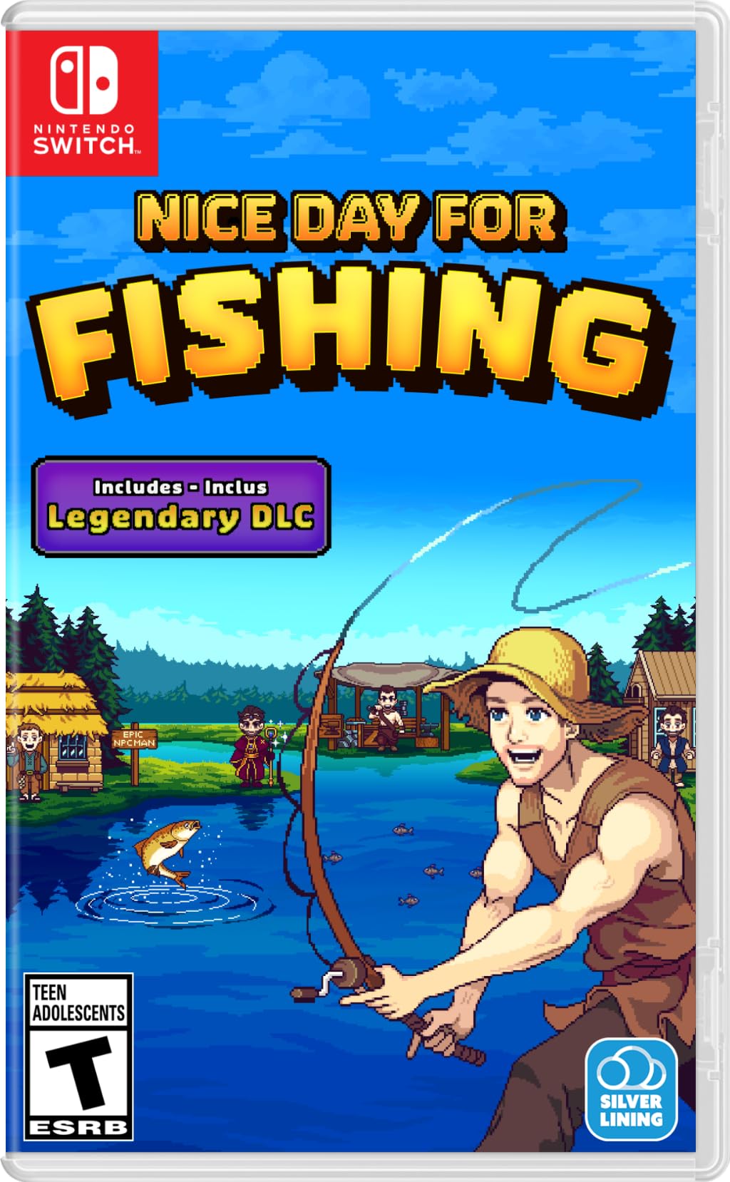 PRODUCT DETAILS 【商品情報】・商品名：Nice Day For Fishing - Nintendo Switch・対応機種：Nintendo Switch（ニンテンドースイッチ）・仕様：北米版・言語：英語【コンディション】・海外直輸入品です。・パッケージに輸送によるスレ・小傷がある場合があります。 ■ 日本国内のSwitch本体でプレイいただけます Nintendo Switchはリージョンフリーのため、北米版のゲームカードも日本国内で購入された本体でそのままプレイいただけます。 ■ 北米版ゲームについてのご注意（必ずお読みください） ・ゲーム内の表示および音声は英語です。タイトルによっては日本語に対応していない場合があります。・パッケージ・取扱説明書はすべて英語表記です。・追加コンテンツ（DLC）やオンライン機能のご利用には、北米（海外）のニンテンドーアカウントが必要となる場合があります。・日本国内で購入されたダウンロード版・セーブデータとの互換については保証いたしかねます。・海外版であることを理由とした返品・交換はお受けできません。 ■ ご注意 ・掲載画像は実物に近い色味になるよう調整しておりますが、ご利用の環境により差異が生じる場合があります。・複数店舗で在庫を共有しているため、ご注文後に在庫切れとなる場合がございます。・海外倉庫からのお取り寄せのため、発送までに数日〜2〜3週間程度かかる場合があります。 ■ 納期についてお届けの目安を必ずご確認ください。 ご注意 海外からの輸入品となります。海外輸送のため、外箱に軽微なスレ等がある場合がございますが、商品本体には影響ございません。 ※在庫状況は仕入先の在庫情報をもとに出来る限り正確に表示しておりますが、取寄せ商品のため、タイミングによりご注文後に欠品・キャンセルとなる場合がございます。