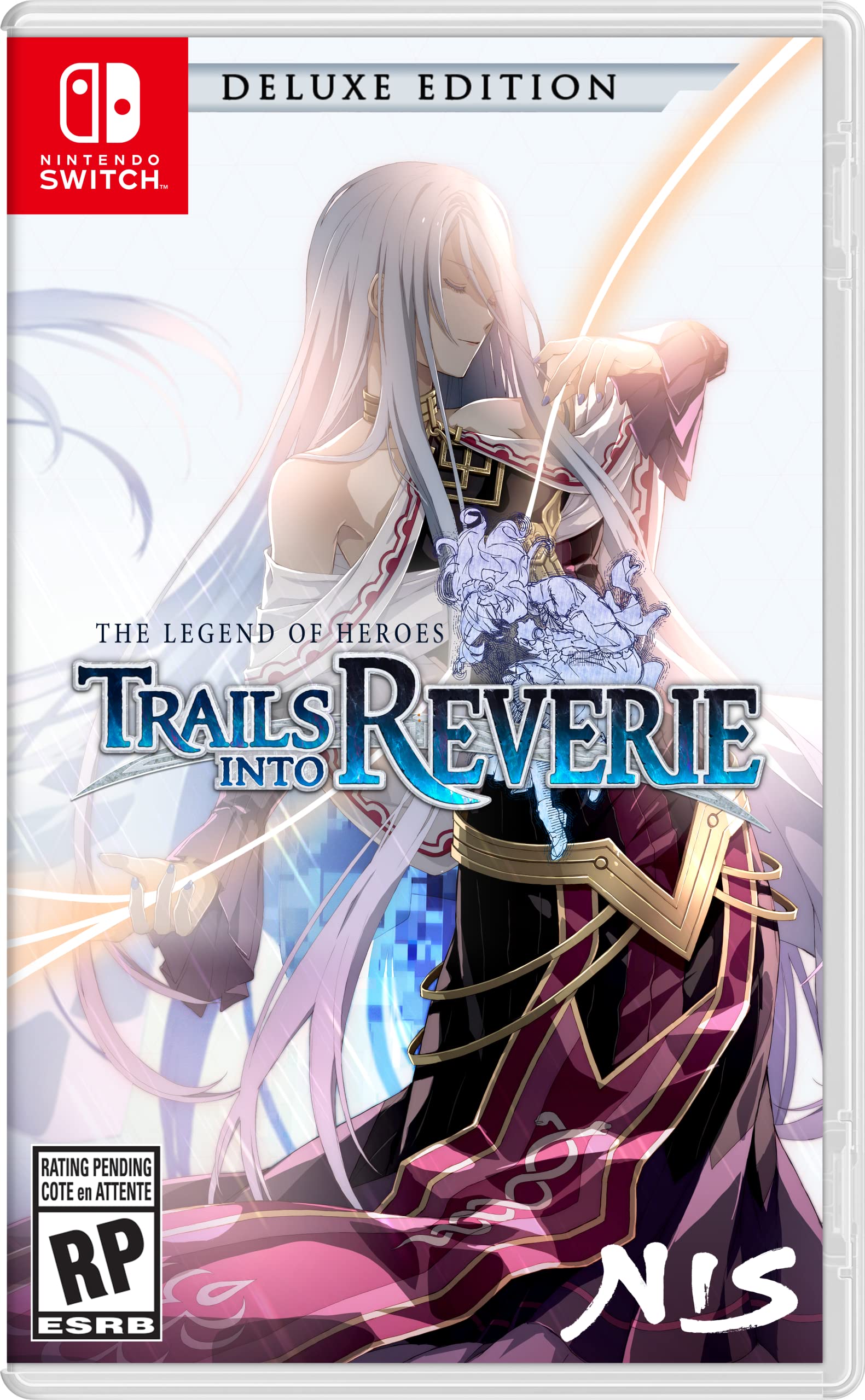 PRODUCT DETAILS 【商品情報】・商品名：The Legend of Heroes: Trails into Reverie - Nintendo Switch・対応機種：Nintendo Switch（ニンテンドースイッチ）・仕様：北米版・言語：英語【コンディション】・海外直輸入品です。・パッケージに輸送によるスレ・小傷がある場合があります。 ■ 日本国内のSwitch本体でプレイいただけます Nintendo Switchはリージョンフリーのため、北米版のゲームカードも日本国内で購入された本体でそのままプレイいただけます。 ■ 北米版ゲームについてのご注意（必ずお読みください） ・ゲーム内の表示および音声は英語です。タイトルによっては日本語に対応していない場合があります。・パッケージ・取扱説明書はすべて英語表記です。・追加コンテンツ（DLC）やオンライン機能のご利用には、北米（海外）のニンテンドーアカウントが必要となる場合があります。・日本国内で購入されたダウンロード版・セーブデータとの互換については保証いたしかねます。・海外版であることを理由とした返品・交換はお受けできません。 ■ ご注意 ・掲載画像は実物に近い色味になるよう調整しておりますが、ご利用の環境により差異が生じる場合があります。・複数店舗で在庫を共有しているため、ご注文後に在庫切れとなる場合がございます。・海外倉庫からのお取り寄せのため、発送までに数日〜2〜3週間程度かかる場合があります。 ■ 納期についてお届けの目安を必ずご確認ください。 ご注意 海外からの輸入品となります。海外輸送のため、外箱に軽微なスレ等がある場合がございますが、商品本体には影響ございません。 ※在庫状況は仕入先の在庫情報をもとに出来る限り正確に表示しておりますが、取寄せ商品のため、タイミングによりご注文後に欠品・キャンセルとなる場合がございます。