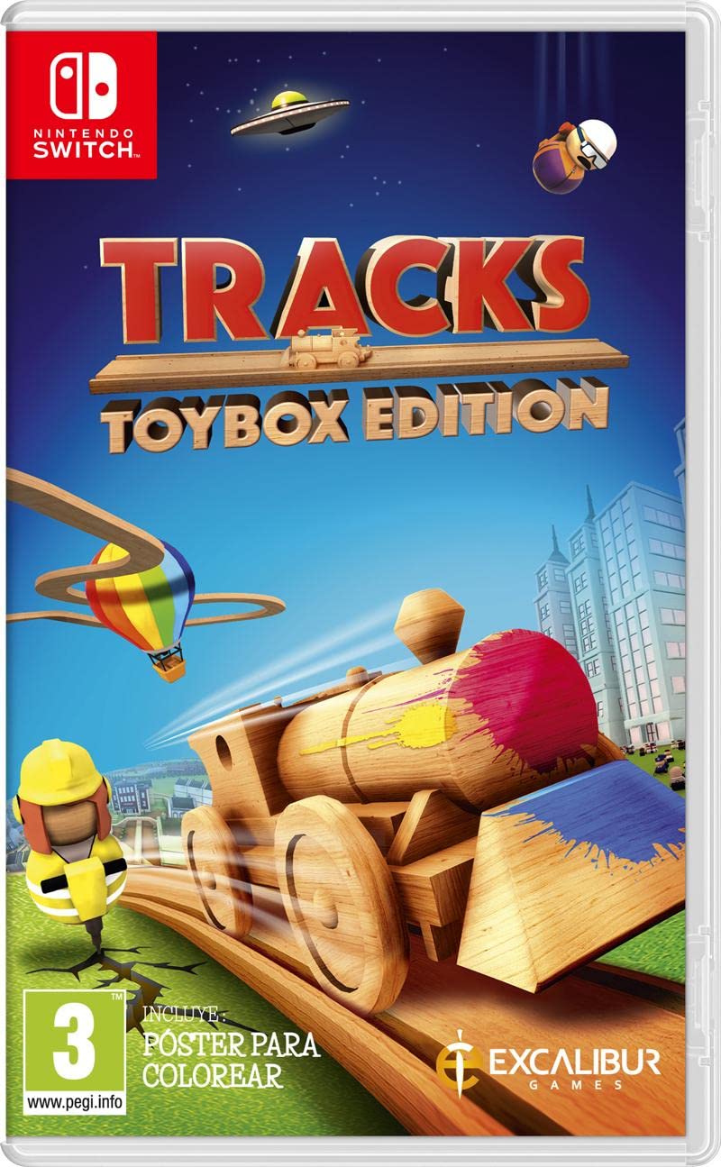 PRODUCT DETAILS 【商品情報】・商品名：Tracks - The Toybox Edition (Nintendo Switch)・対応機種：Nintendo Switch（ニンテンドースイッチ）・仕様：北米版・言語：英語【コンディション】・海外直輸入品です。・パッケージに輸送によるスレ・小傷がある場合があります。 ■ 日本国内のSwitch本体でプレイいただけます Nintendo Switchはリージョンフリーのため、北米版のゲームカードも日本国内で購入された本体でそのままプレイいただけます。 ■ 北米版ゲームについてのご注意（必ずお読みください） ・ゲーム内の表示および音声は英語です。タイトルによっては日本語に対応していない場合があります。・パッケージ・取扱説明書はすべて英語表記です。・追加コンテンツ（DLC）やオンライン機能のご利用には、北米（海外）のニンテンドーアカウントが必要となる場合があります。・日本国内で購入されたダウンロード版・セーブデータとの互換については保証いたしかねます。・海外版であることを理由とした返品・交換はお受けできません。 ■ ご注意 ・掲載画像は実物に近い色味になるよう調整しておりますが、ご利用の環境により差異が生じる場合があります。・複数店舗で在庫を共有しているため、ご注文後に在庫切れとなる場合がございます。・海外倉庫からのお取り寄せのため、発送までに数日〜2〜3週間程度かかる場合があります。 ■ 納期についてお届けの目安を必ずご確認ください。 ご注意 海外からの輸入品となります。海外輸送のため、外箱に軽微なスレ等がある場合がございますが、商品本体には影響ございません。 ※在庫状況は仕入先の在庫情報をもとに出来る限り正確に表示しておりますが、取寄せ商品のため、タイミングによりご注文後に欠品・キャンセルとなる場合がございます。