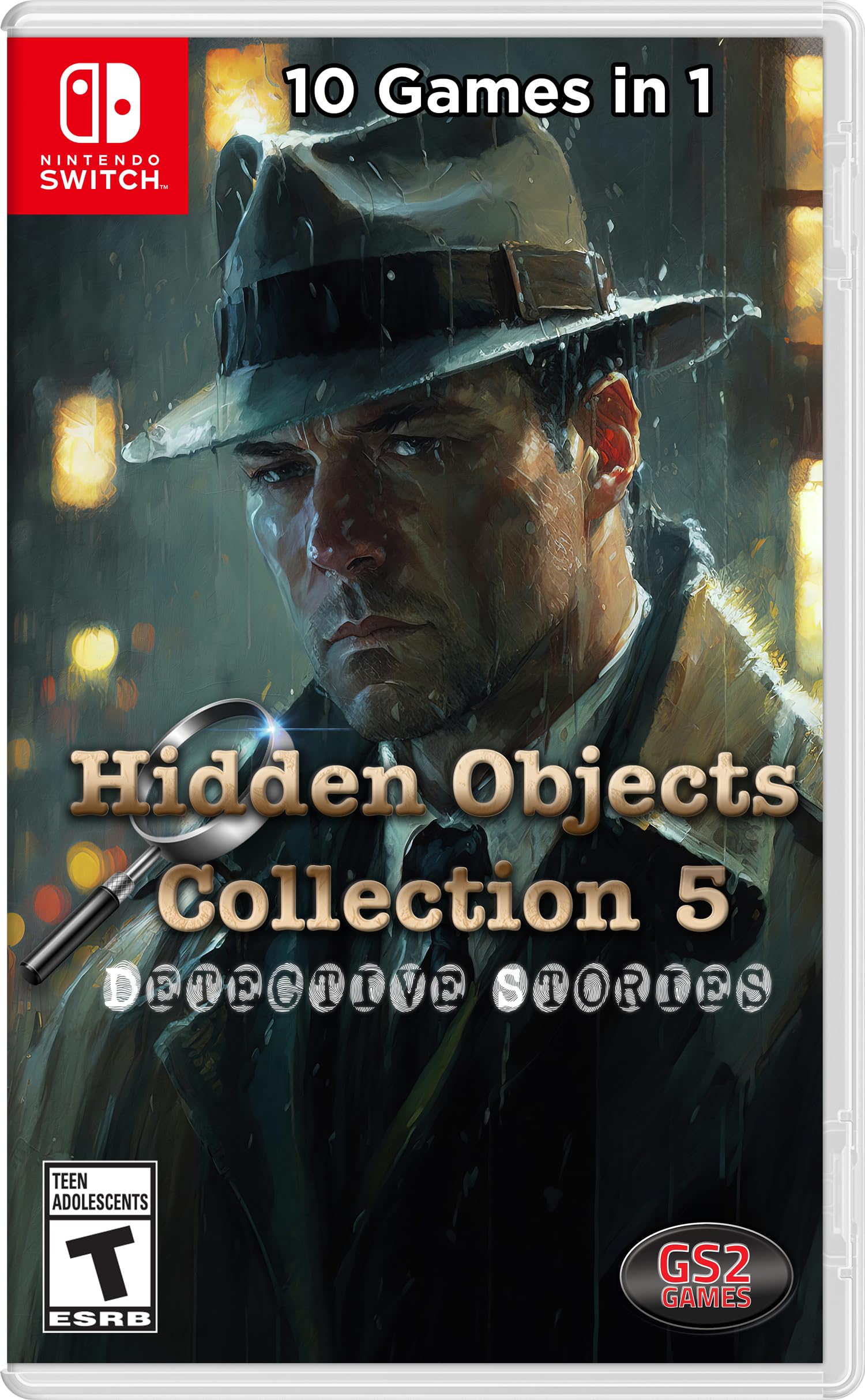 Hidden Objects Collection 5: Detective Stories - Nintendo Switch 北米版 Nintendo Switch ニンテンドースイッチ 海外版ソフト