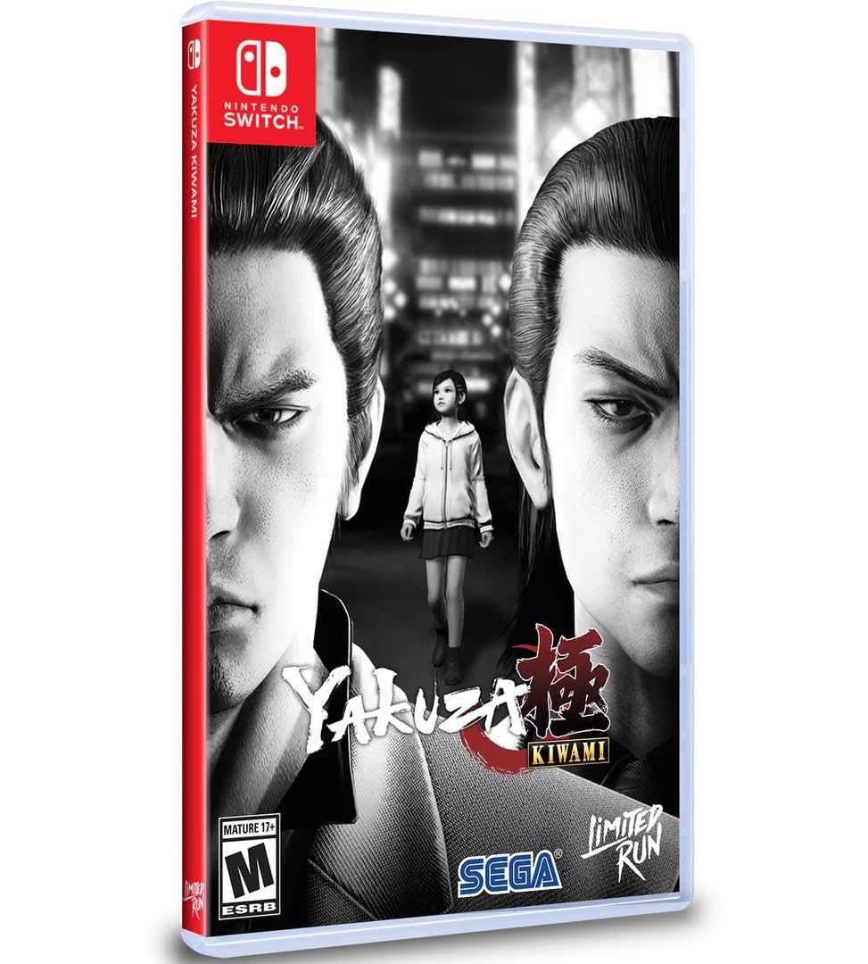 PRODUCT DETAILS 【商品情報】・商品名：Yakuza Kiwami - Nintendo Switch - Limited Run・対応機種：Nintendo Switch（ニンテンドースイッチ）・仕様：北米版・言語：英語【コンディション】・海外直輸入品です。・パッケージに輸送によるスレ・小傷がある場合があります。 ■ 日本国内のSwitch本体でプレイいただけます Nintendo Switchはリージョンフリーのため、北米版のゲームカードも日本国内で購入された本体でそのままプレイいただけます。 ■ 北米版ゲームについてのご注意（必ずお読みください） ・ゲーム内の表示および音声は英語です。タイトルによっては日本語に対応していない場合があります。・パッケージ・取扱説明書はすべて英語表記です。・追加コンテンツ（DLC）やオンライン機能のご利用には、北米（海外）のニンテンドーアカウントが必要となる場合があります。・日本国内で購入されたダウンロード版・セーブデータとの互換については保証いたしかねます。・海外版であることを理由とした返品・交換はお受けできません。 ■ ご注意 ・掲載画像は実物に近い色味になるよう調整しておりますが、ご利用の環境により差異が生じる場合があります。・複数店舗で在庫を共有しているため、ご注文後に在庫切れとなる場合がございます。・海外倉庫からのお取り寄せのため、発送までに数日〜2〜3週間程度かかる場合があります。 ■ 納期についてお届けの目安を必ずご確認ください。 ご注意 海外からの輸入品となります。海外輸送のため、外箱に軽微なスレ等がある場合がございますが、商品本体には影響ございません。 ※在庫状況は仕入先の在庫情報をもとに出来る限り正確に表示しておりますが、取寄せ商品のため、タイミングによりご注文後に欠品・キャンセルとなる場合がございます。