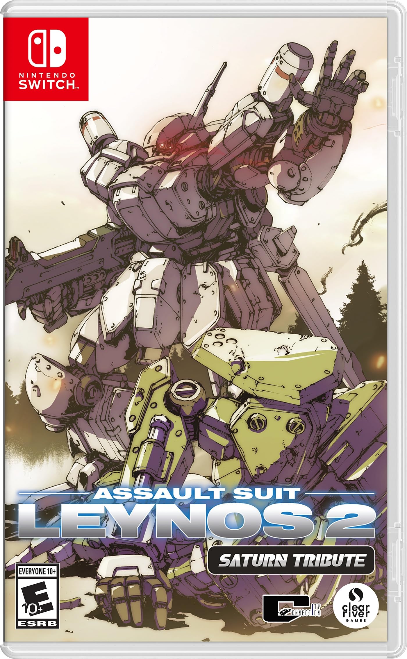 PRODUCT DETAILS 【商品情報】・商品名：Assault Suit Leynos 2 Saturn Tribute - Nintendo Switch・対応機種：Nintendo Switch（ニンテンドースイッチ）・仕様：北米版・言語：英語【コンディション】・海外直輸入品です。・パッケージに輸送によるスレ・小傷がある場合があります。 ■ 日本国内のSwitch本体でプレイいただけます Nintendo Switchはリージョンフリーのため、北米版のゲームカードも日本国内で購入された本体でそのままプレイいただけます。 ■ 北米版ゲームについてのご注意（必ずお読みください） ・ゲーム内の表示および音声は英語です。タイトルによっては日本語に対応していない場合があります。・パッケージ・取扱説明書はすべて英語表記です。・追加コンテンツ（DLC）やオンライン機能のご利用には、北米（海外）のニンテンドーアカウントが必要となる場合があります。・日本国内で購入されたダウンロード版・セーブデータとの互換については保証いたしかねます。・海外版であることを理由とした返品・交換はお受けできません。 ■ ご注意 ・掲載画像は実物に近い色味になるよう調整しておりますが、ご利用の環境により差異が生じる場合があります。・複数店舗で在庫を共有しているため、ご注文後に在庫切れとなる場合がございます。・海外倉庫からのお取り寄せのため、発送までに数日〜2〜3週間程度かかる場合があります。 ■ 納期についてお届けの目安を必ずご確認ください。 ご注意 海外からの輸入品となります。海外輸送のため、外箱に軽微なスレ等がある場合がございますが、商品本体には影響ございません。 ※在庫状況は仕入先の在庫情報をもとに出来る限り正確に表示しておりますが、取寄せ商品のため、タイミングによりご注文後に欠品・キャンセルとなる場合がございます。