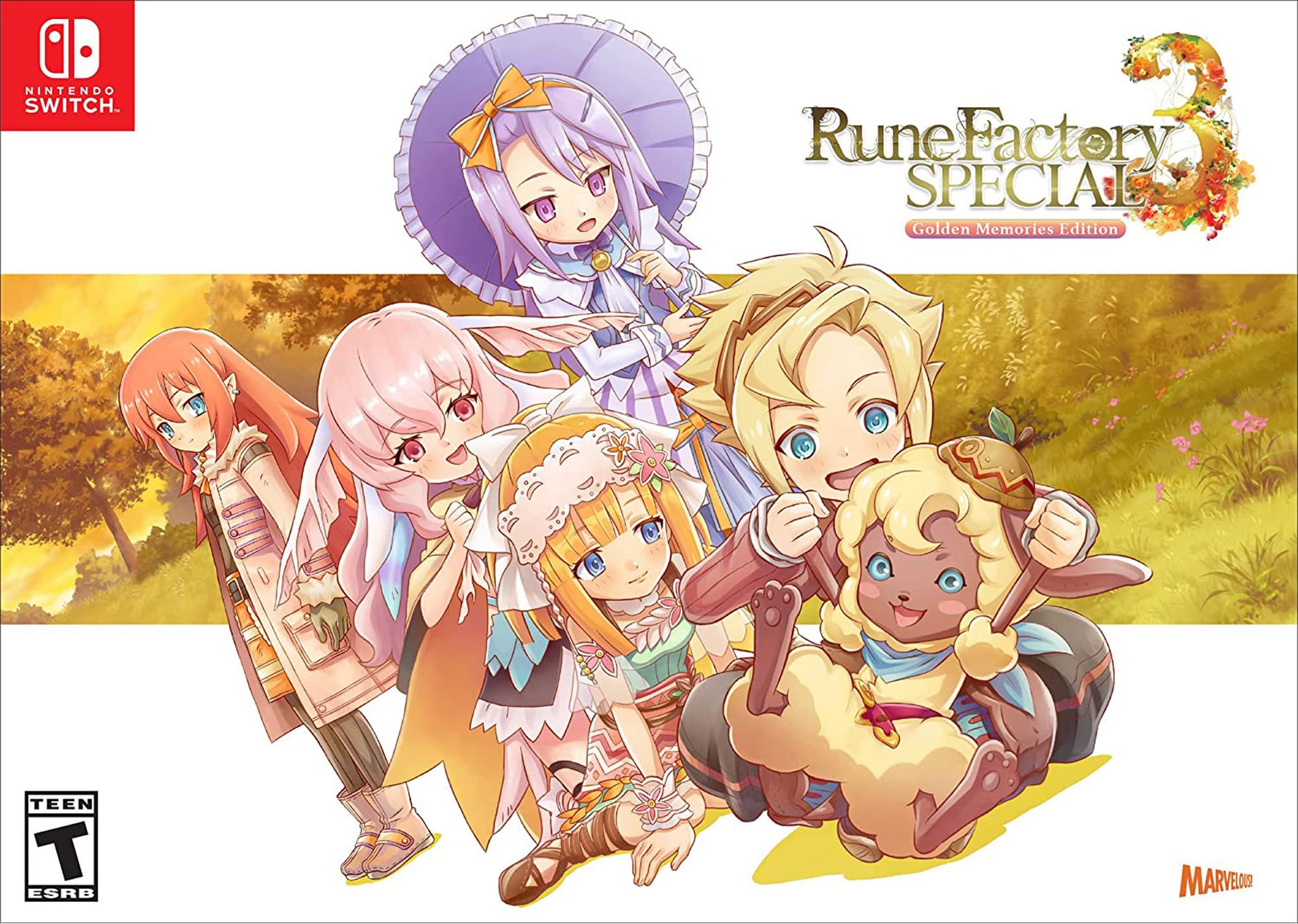 Rune Factory 3: Special- Golden Memories Limited Edition - Nintendo Switch 北米版 Nintendo Switch ニンテンドースイッチ 海外版ソフト