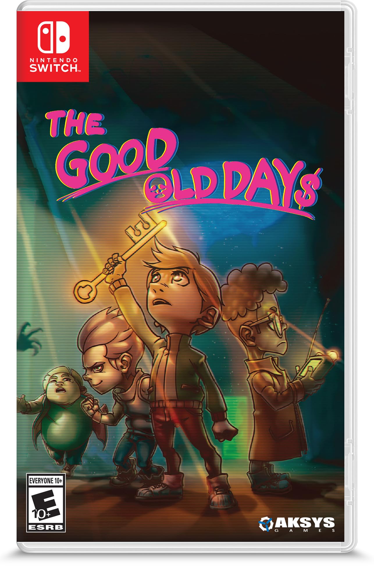 PRODUCT DETAILS 【商品情報】・商品名：The Good Old Days・対応機種：Nintendo Switch（ニンテンドースイッチ）・仕様：北米版・言語：英語【コンディション】・海外直輸入品です。・パッケージに輸送によるスレ・小傷がある場合があります。 ■ 日本国内のSwitch本体でプレイいただけます Nintendo Switchはリージョンフリーのため、北米版のゲームカードも日本国内で購入された本体でそのままプレイいただけます。 ■ 北米版ゲームについてのご注意（必ずお読みください） ・ゲーム内の表示および音声は英語です。タイトルによっては日本語に対応していない場合があります。・パッケージ・取扱説明書はすべて英語表記です。・追加コンテンツ（DLC）やオンライン機能のご利用には、北米（海外）のニンテンドーアカウントが必要となる場合があります。・日本国内で購入されたダウンロード版・セーブデータとの互換については保証いたしかねます。・海外版であることを理由とした返品・交換はお受けできません。 ■ ご注意 ・掲載画像は実物に近い色味になるよう調整しておりますが、ご利用の環境により差異が生じる場合があります。・複数店舗で在庫を共有しているため、ご注文後に在庫切れとなる場合がございます。・海外倉庫からのお取り寄せのため、発送までに数日〜2〜3週間程度かかる場合があります。 ■ 納期についてお届けの目安を必ずご確認ください。 ご注意 海外からの輸入品となります。海外輸送のため、外箱に軽微なスレ等がある場合がございますが、商品本体には影響ございません。 ※在庫状況は仕入先の在庫情報をもとに出来る限り正確に表示しておりますが、取寄せ商品のため、タイミングによりご注文後に欠品・キャンセルとなる場合がございます。