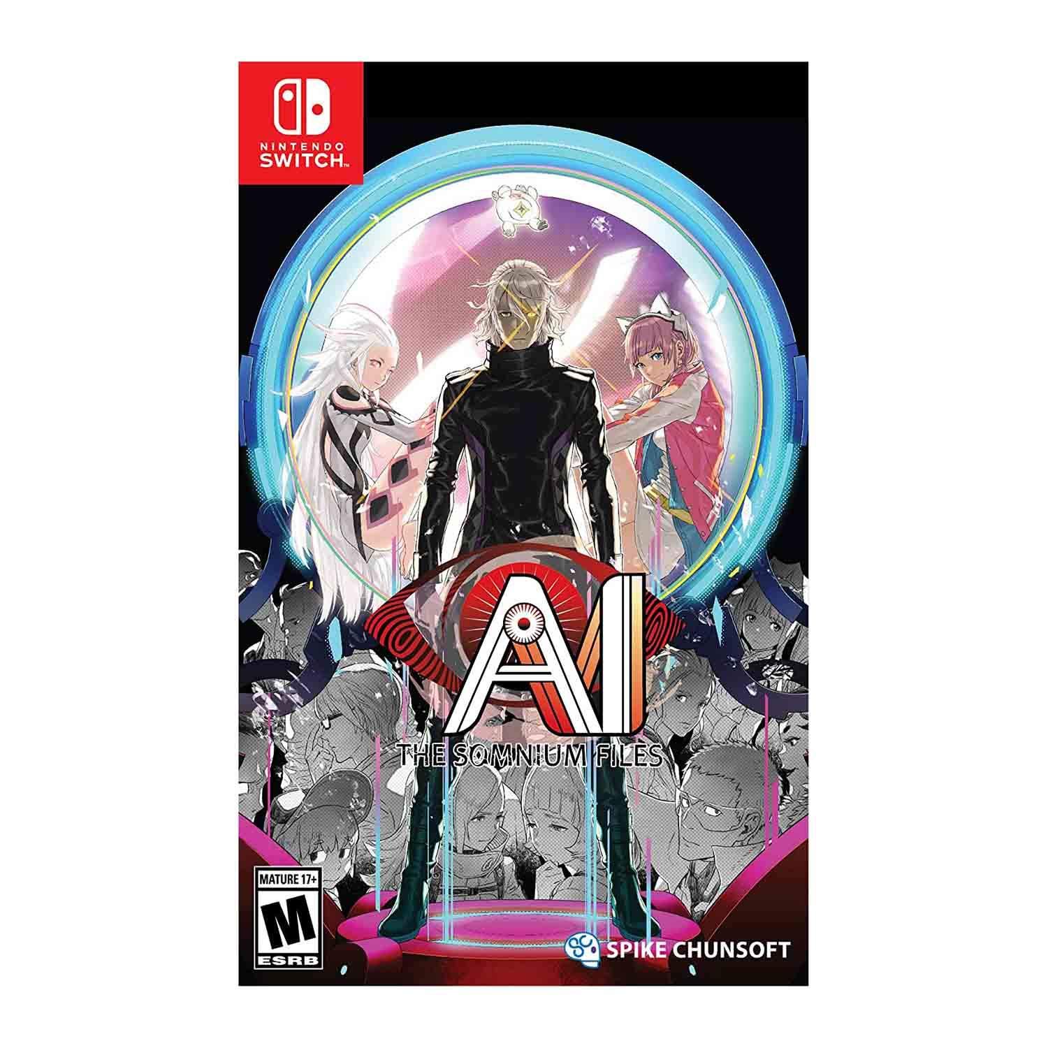 PRODUCT DETAILS 【商品情報】・商品名：AI: The Somnium Files Day One Edition - Nintendo Switch・対応機種：Nintendo Switch（ニンテンドースイッチ）・仕様：北米版・言語：英語【コンディション】・海外直輸入品です。・パッケージに輸送によるスレ・小傷がある場合があります。 ■ 日本国内のSwitch本体でプレイいただけます Nintendo Switchはリージョンフリーのため、北米版のゲームカードも日本国内で購入された本体でそのままプレイいただけます。 ■ 北米版ゲームについてのご注意（必ずお読みください） ・ゲーム内の表示および音声は英語です。タイトルによっては日本語に対応していない場合があります。・パッケージ・取扱説明書はすべて英語表記です。・追加コンテンツ（DLC）やオンライン機能のご利用には、北米（海外）のニンテンドーアカウントが必要となる場合があります。・日本国内で購入されたダウンロード版・セーブデータとの互換については保証いたしかねます。・海外版であることを理由とした返品・交換はお受けできません。 ■ ご注意 ・掲載画像は実物に近い色味になるよう調整しておりますが、ご利用の環境により差異が生じる場合があります。・複数店舗で在庫を共有しているため、ご注文後に在庫切れとなる場合がございます。・海外倉庫からのお取り寄せのため、発送までに数日〜2〜3週間程度かかる場合があります。 ■ 納期についてお届けの目安を必ずご確認ください。 ご注意 海外からの輸入品となります。海外輸送のため、外箱に軽微なスレ等がある場合がございますが、商品本体には影響ございません。 ※在庫状況は仕入先の在庫情報をもとに出来る限り正確に表示しておりますが、取寄せ商品のため、タイミングによりご注文後に欠品・キャンセルとなる場合がございます。