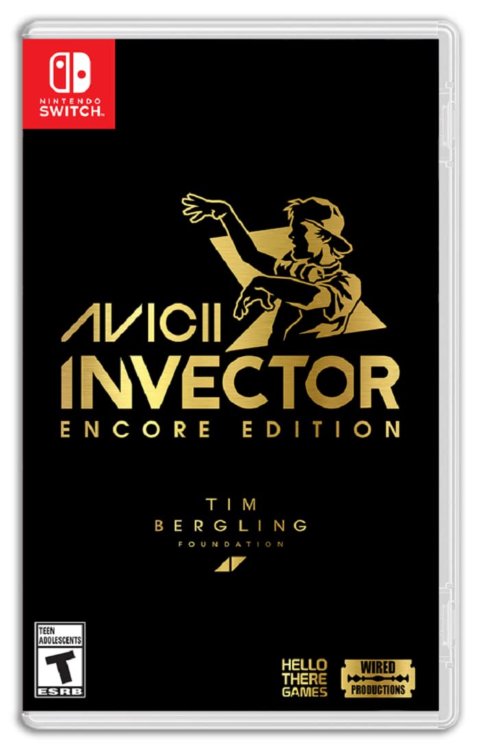 PRODUCT DETAILS 【商品情報】・商品名：AVICII Invector: Encore Edition - Nintendo Switch・対応機種：Nintendo Switch（ニンテンドースイッチ）・仕様：北米版・言語：英語【コンディション】・海外直輸入品です。・パッケージに輸送によるスレ・小傷がある場合があります。 ■ 日本国内のSwitch本体でプレイいただけます Nintendo Switchはリージョンフリーのため、北米版のゲームカードも日本国内で購入された本体でそのままプレイいただけます。 ■ 北米版ゲームについてのご注意（必ずお読みください） ・ゲーム内の表示および音声は英語です。タイトルによっては日本語に対応していない場合があります。・パッケージ・取扱説明書はすべて英語表記です。・追加コンテンツ（DLC）やオンライン機能のご利用には、北米（海外）のニンテンドーアカウントが必要となる場合があります。・日本国内で購入されたダウンロード版・セーブデータとの互換については保証いたしかねます。・海外版であることを理由とした返品・交換はお受けできません。 ■ ご注意 ・掲載画像は実物に近い色味になるよう調整しておりますが、ご利用の環境により差異が生じる場合があります。・複数店舗で在庫を共有しているため、ご注文後に在庫切れとなる場合がございます。・海外倉庫からのお取り寄せのため、発送までに数日〜2〜3週間程度かかる場合があります。 ■ 納期についてお届けの目安を必ずご確認ください。 ご注意 海外からの輸入品となります。海外輸送のため、外箱に軽微なスレ等がある場合がございますが、商品本体には影響ございません。 ※在庫状況は仕入先の在庫情報をもとに出来る限り正確に表示しておりますが、取寄せ商品のため、タイミングによりご注文後に欠品・キャンセルとなる場合がございます。
