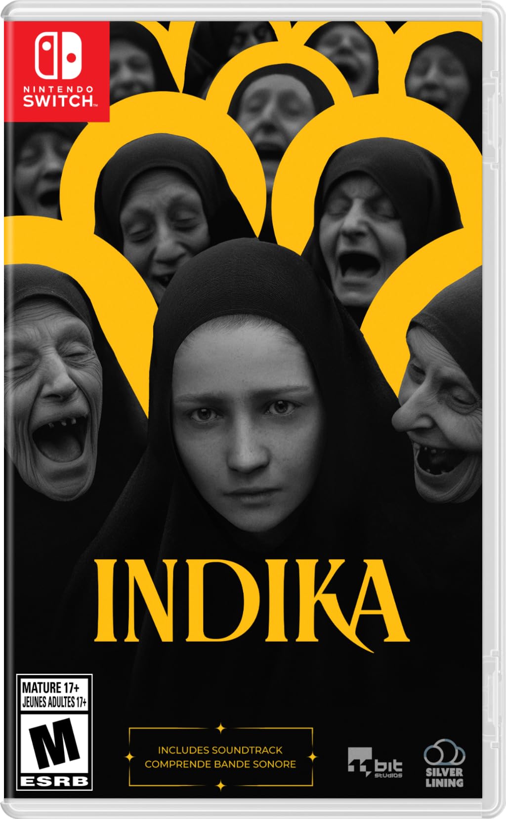 PRODUCT DETAILS 【商品情報】・商品名：Indika - Nintendo Switch・対応機種：Nintendo Switch（ニンテンドースイッチ）・仕様：北米版・言語：英語【コンディション】・海外直輸入品です。・パッケージに輸送によるスレ・小傷がある場合があります。 ■ 日本国内のSwitch本体でプレイいただけます Nintendo Switchはリージョンフリーのため、北米版のゲームカードも日本国内で購入された本体でそのままプレイいただけます。 ■ 北米版ゲームについてのご注意（必ずお読みください） ・ゲーム内の表示および音声は英語です。タイトルによっては日本語に対応していない場合があります。・パッケージ・取扱説明書はすべて英語表記です。・追加コンテンツ（DLC）やオンライン機能のご利用には、北米（海外）のニンテンドーアカウントが必要となる場合があります。・日本国内で購入されたダウンロード版・セーブデータとの互換については保証いたしかねます。・海外版であることを理由とした返品・交換はお受けできません。 ■ ご注意 ・掲載画像は実物に近い色味になるよう調整しておりますが、ご利用の環境により差異が生じる場合があります。・複数店舗で在庫を共有しているため、ご注文後に在庫切れとなる場合がございます。・海外倉庫からのお取り寄せのため、発送までに数日〜2〜3週間程度かかる場合があります。 ■ 納期についてお届けの目安を必ずご確認ください。 ご注意 海外からの輸入品となります。海外輸送のため、外箱に軽微なスレ等がある場合がございますが、商品本体には影響ございません。 ※在庫状況は仕入先の在庫情報をもとに出来る限り正確に表示しておりますが、取寄せ商品のため、タイミングによりご注文後に欠品・キャンセルとなる場合がございます。