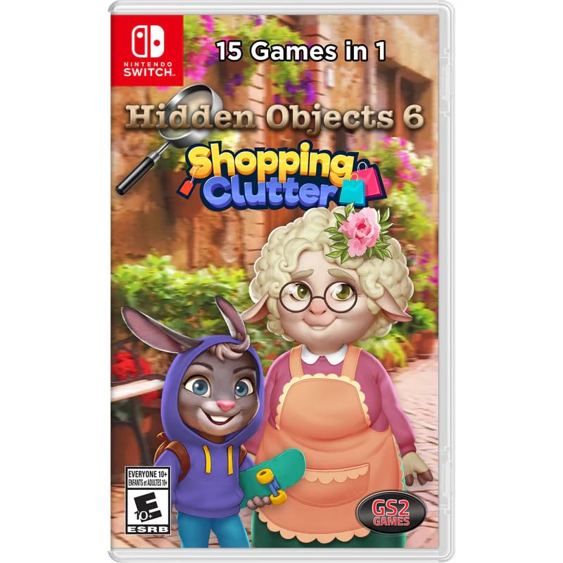 Hidden Objects Collection: Volume 6 Shopping Clutter - 15 Games in 1 - For Nintendo Switch 北米版 Nintendo Switch ニンテンドースイッチ 海外版ソフト