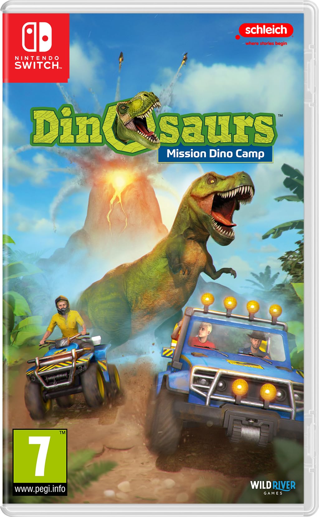 Dinosaurs Mission Dino Camp (Switch) 北米版 Nintendo Switch ニンテンドースイッチ 海外版ソフト