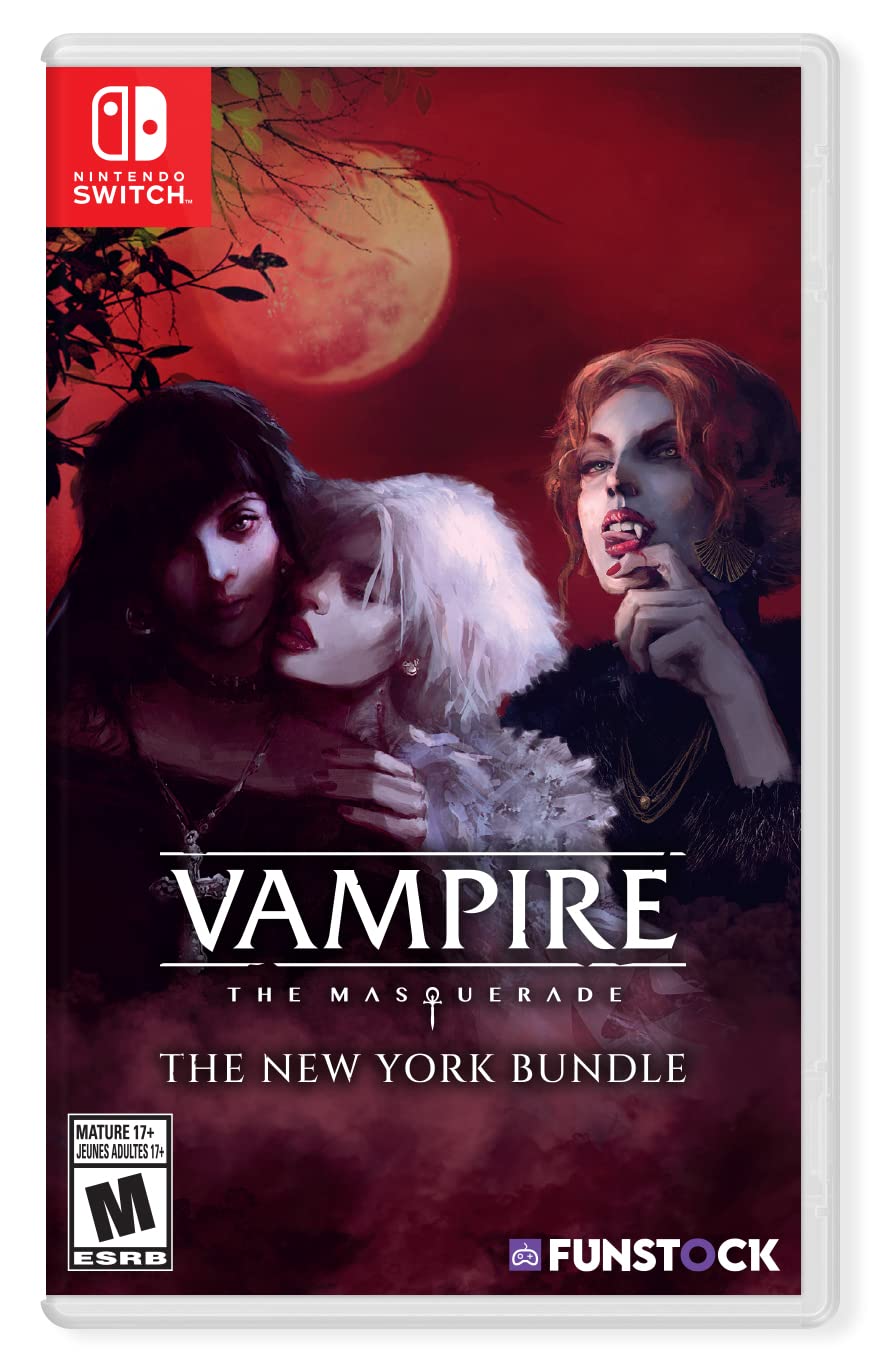PRODUCT DETAILS 【商品情報】・商品名：Vampire the Masquerade Coteries and Shadows of New York - Nintendo Switch・対応機種：Nintendo Switch（ニンテンドースイッチ）・仕様：北米版・言語：英語【コンディション】・海外直輸入品です。・パッケージに輸送によるスレ・小傷がある場合があります。 ■ 日本国内のSwitch本体でプレイいただけます Nintendo Switchはリージョンフリーのため、北米版のゲームカードも日本国内で購入された本体でそのままプレイいただけます。 ■ 北米版ゲームについてのご注意（必ずお読みください） ・ゲーム内の表示および音声は英語です。タイトルによっては日本語に対応していない場合があります。・パッケージ・取扱説明書はすべて英語表記です。・追加コンテンツ（DLC）やオンライン機能のご利用には、北米（海外）のニンテンドーアカウントが必要となる場合があります。・日本国内で購入されたダウンロード版・セーブデータとの互換については保証いたしかねます。・海外版であることを理由とした返品・交換はお受けできません。 ■ ご注意 ・掲載画像は実物に近い色味になるよう調整しておりますが、ご利用の環境により差異が生じる場合があります。・複数店舗で在庫を共有しているため、ご注文後に在庫切れとなる場合がございます。・海外倉庫からのお取り寄せのため、発送までに数日〜2〜3週間程度かかる場合があります。 ■ 納期についてお届けの目安を必ずご確認ください。 ご注意 海外からの輸入品となります。海外輸送のため、外箱に軽微なスレ等がある場合がございますが、商品本体には影響ございません。 ※在庫状況は仕入先の在庫情報をもとに出来る限り正確に表示しておりますが、取寄せ商品のため、タイミングによりご注文後に欠品・キャンセルとなる場合がございます。