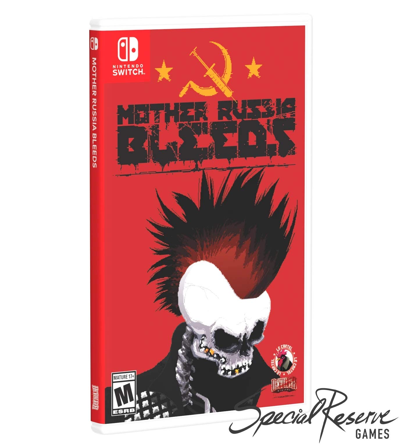 PRODUCT DETAILS 【商品情報】・商品名：Mother Russia Bleeds (2025 Edition) - For Nintendo Switch・対応機種：Nintendo Switch（ニンテンドースイッチ）・仕様：北米版・言語：英語【コンディション】・海外直輸入品です。・パッケージに輸送によるスレ・小傷がある場合があります。 ■ 日本国内のSwitch本体でプレイいただけます Nintendo Switchはリージョンフリーのため、北米版のゲームカードも日本国内で購入された本体でそのままプレイいただけます。 ■ 北米版ゲームについてのご注意（必ずお読みください） ・ゲーム内の表示および音声は英語です。タイトルによっては日本語に対応していない場合があります。・パッケージ・取扱説明書はすべて英語表記です。・追加コンテンツ（DLC）やオンライン機能のご利用には、北米（海外）のニンテンドーアカウントが必要となる場合があります。・日本国内で購入されたダウンロード版・セーブデータとの互換については保証いたしかねます。・海外版であることを理由とした返品・交換はお受けできません。 ■ ご注意 ・掲載画像は実物に近い色味になるよう調整しておりますが、ご利用の環境により差異が生じる場合があります。・複数店舗で在庫を共有しているため、ご注文後に在庫切れとなる場合がございます。・海外倉庫からのお取り寄せのため、発送までに数日〜2〜3週間程度かかる場合があります。 ■ 納期についてお届けの目安を必ずご確認ください。 ご注意 海外からの輸入品となります。海外輸送のため、外箱に軽微なスレ等がある場合がございますが、商品本体には影響ございません。 ※在庫状況は仕入先の在庫情報をもとに出来る限り正確に表示しておりますが、取寄せ商品のため、タイミングによりご注文後に欠品・キャンセルとなる場合がございます。