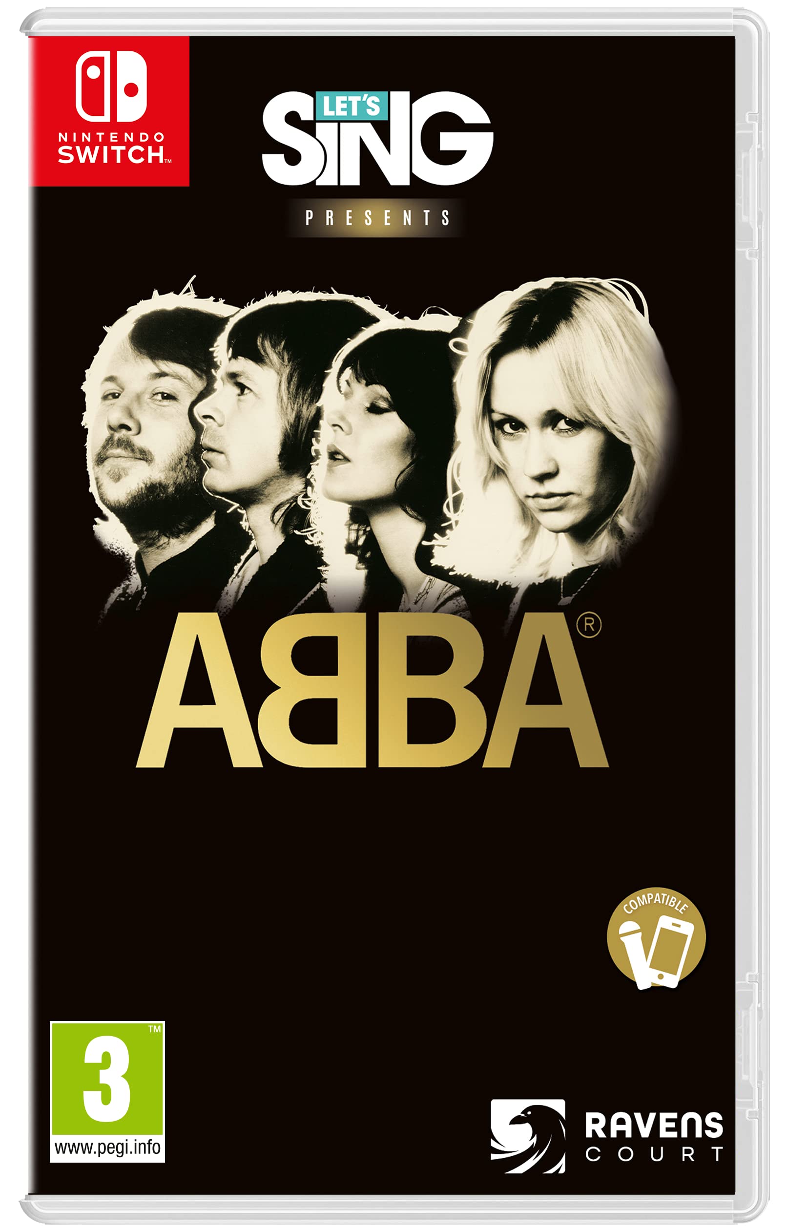 PRODUCT DETAILS 【商品情報】・商品名：Let's Sing: ABBA/Switch・対応機種：Nintendo Switch（ニンテンドースイッチ）・仕様：北米版・言語：英語【コンディション】・海外直輸入品です。・パッケージに輸送によるスレ・小傷がある場合があります。 ■ 日本国内のSwitch本体でプレイいただけます Nintendo Switchはリージョンフリーのため、北米版のゲームカードも日本国内で購入された本体でそのままプレイいただけます。 ■ 北米版ゲームについてのご注意（必ずお読みください） ・ゲーム内の表示および音声は英語です。タイトルによっては日本語に対応していない場合があります。・パッケージ・取扱説明書はすべて英語表記です。・追加コンテンツ（DLC）やオンライン機能のご利用には、北米（海外）のニンテンドーアカウントが必要となる場合があります。・日本国内で購入されたダウンロード版・セーブデータとの互換については保証いたしかねます。・海外版であることを理由とした返品・交換はお受けできません。 ■ ご注意 ・掲載画像は実物に近い色味になるよう調整しておりますが、ご利用の環境により差異が生じる場合があります。・複数店舗で在庫を共有しているため、ご注文後に在庫切れとなる場合がございます。・海外倉庫からのお取り寄せのため、発送までに数日〜2〜3週間程度かかる場合があります。 ■ 納期についてお届けの目安を必ずご確認ください。 ご注意 海外からの輸入品となります。海外輸送のため、外箱に軽微なスレ等がある場合がございますが、商品本体には影響ございません。 ※在庫状況は仕入先の在庫情報をもとに出来る限り正確に表示しておりますが、取寄せ商品のため、タイミングによりご注文後に欠品・キャンセルとなる場合がございます。