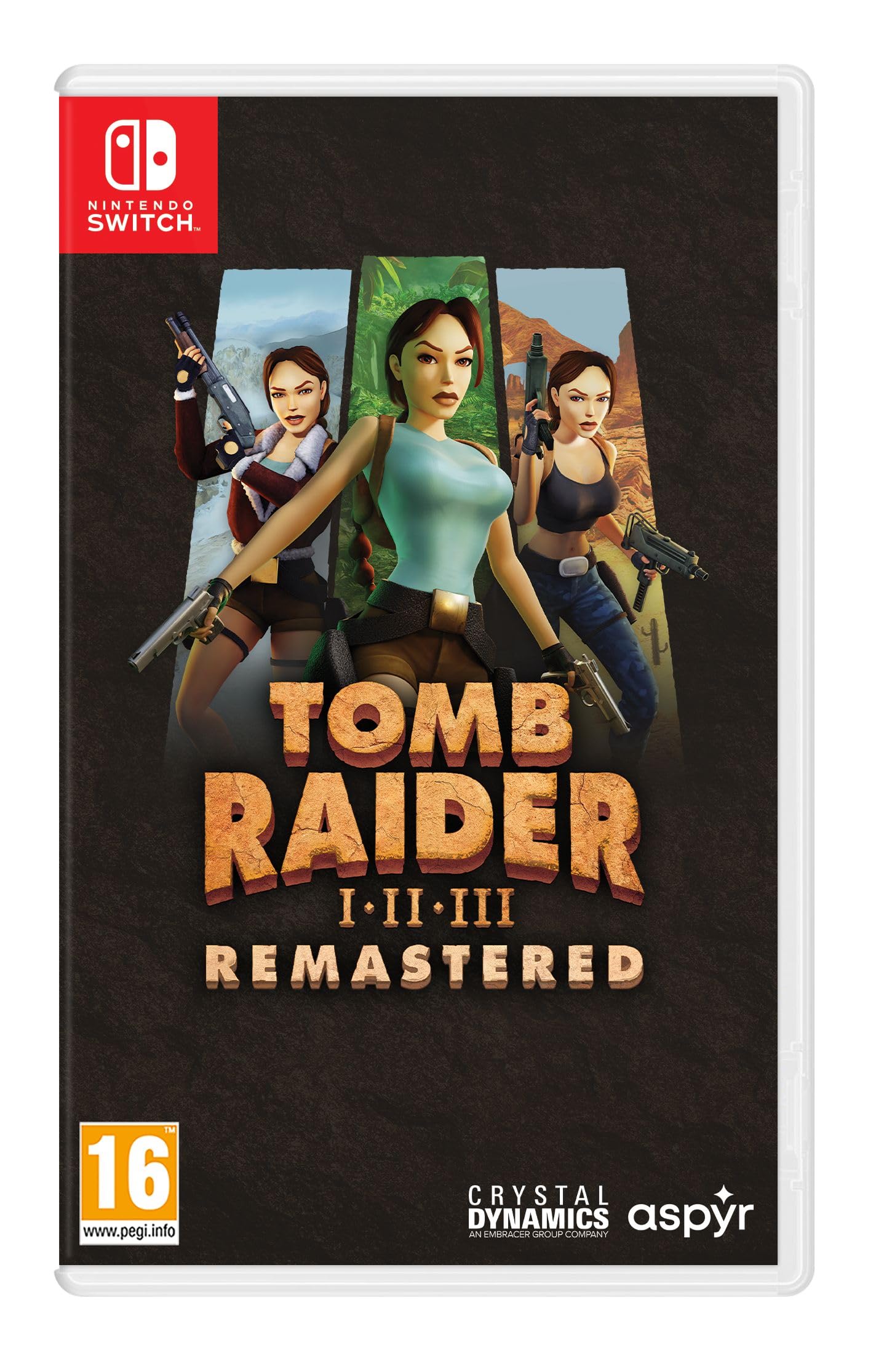 Tomb Raider I, II & III Remastered /Switch 北米版 Nintendo Switch ニンテンドースイッチ 海外版ソフト