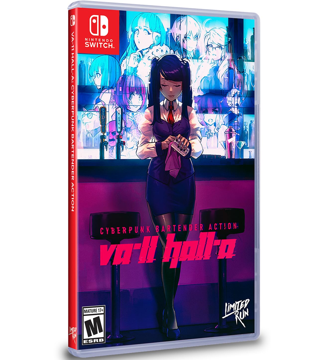 VA-11 Hall-A Cyberpunk Bartender Action - Nintendo Switch 北米版 Nintendo Switch ニンテンドースイッチ 海外版ソフト