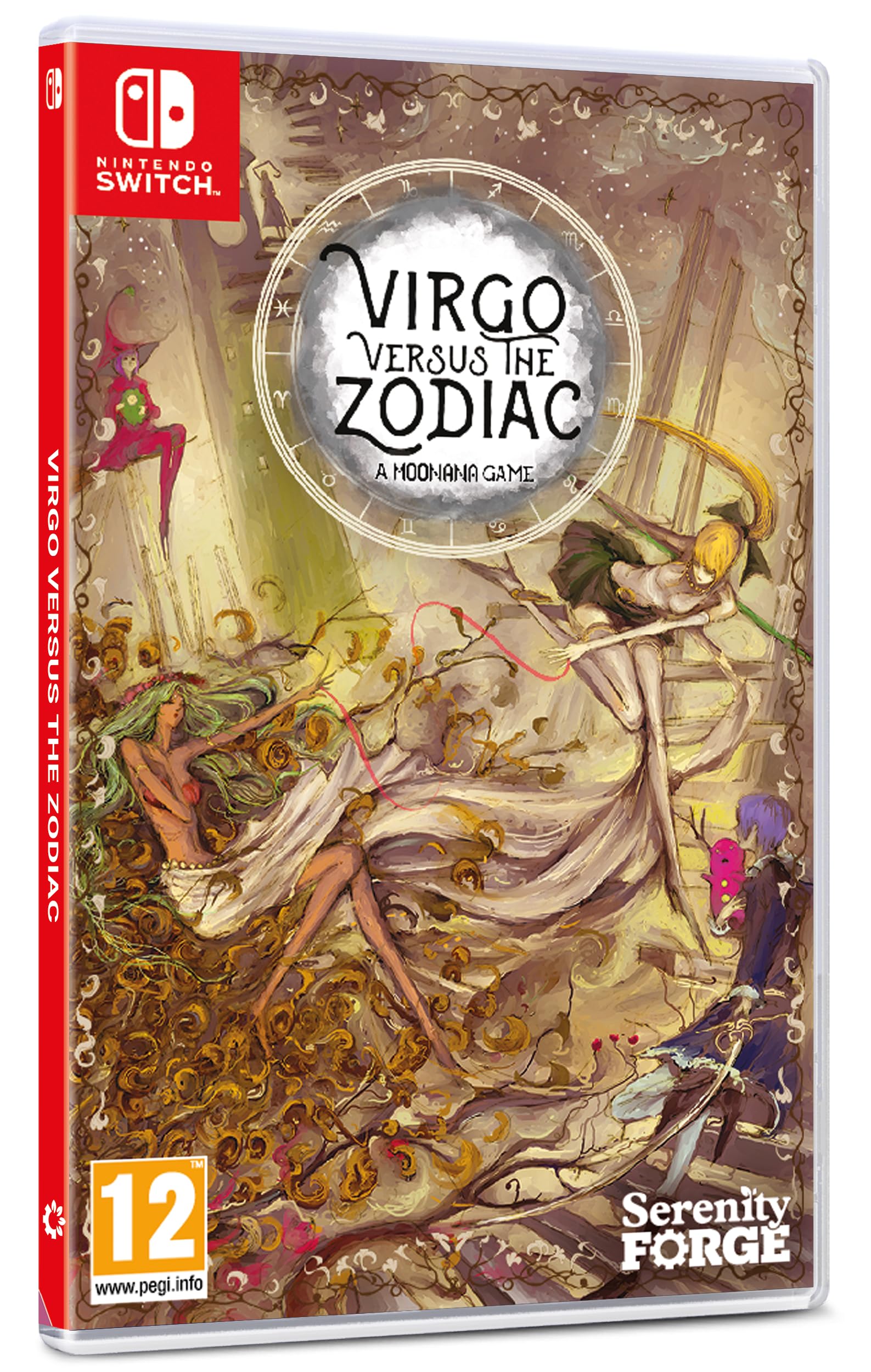 PRODUCT DETAILS 【商品情報】・商品名：Virgo Versus The Zodiac for Nintendo Switch・対応機種：Nintendo Switch（ニンテンドースイッチ）・仕様：北米版・言語：英語【コンディション】・海外直輸入品です。・パッケージに輸送によるスレ・小傷がある場合があります。 ■ 日本国内のSwitch本体でプレイいただけます Nintendo Switchはリージョンフリーのため、北米版のゲームカードも日本国内で購入された本体でそのままプレイいただけます。 ■ 北米版ゲームについてのご注意（必ずお読みください） ・ゲーム内の表示および音声は英語です。タイトルによっては日本語に対応していない場合があります。・パッケージ・取扱説明書はすべて英語表記です。・追加コンテンツ（DLC）やオンライン機能のご利用には、北米（海外）のニンテンドーアカウントが必要となる場合があります。・日本国内で購入されたダウンロード版・セーブデータとの互換については保証いたしかねます。・海外版であることを理由とした返品・交換はお受けできません。 ■ ご注意 ・掲載画像は実物に近い色味になるよう調整しておりますが、ご利用の環境により差異が生じる場合があります。・複数店舗で在庫を共有しているため、ご注文後に在庫切れとなる場合がございます。・海外倉庫からのお取り寄せのため、発送までに数日〜2〜3週間程度かかる場合があります。 ■ 納期についてお届けの目安を必ずご確認ください。 ご注意 海外からの輸入品となります。海外輸送のため、外箱に軽微なスレ等がある場合がございますが、商品本体には影響ございません。 ※在庫状況は仕入先の在庫情報をもとに出来る限り正確に表示しておりますが、取寄せ商品のため、タイミングによりご注文後に欠品・キャンセルとなる場合がございます。