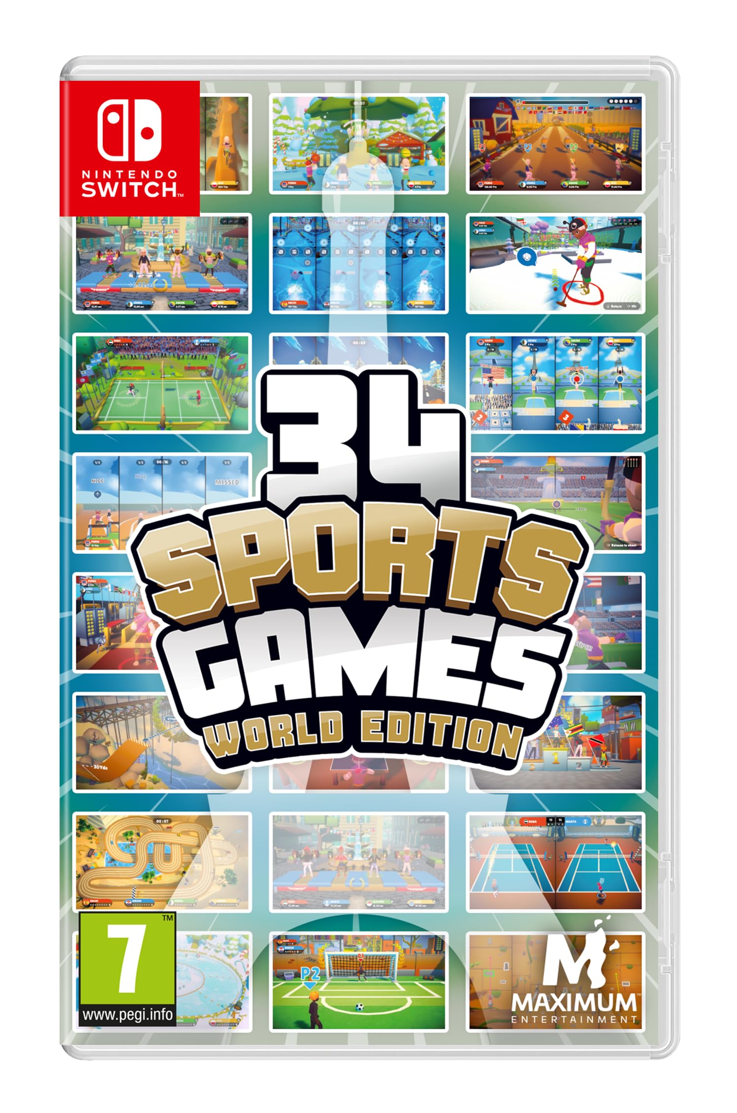 PRODUCT DETAILS 【商品情報】・商品名：34 Sports Games - World Edition (Switch)・対応機種：Nintendo Switch（ニンテンドースイッチ）・仕様：北米版・言語：英語【コンディション】・海外直輸入品です。・パッケージに輸送によるスレ・小傷がある場合があります。 ■ 日本国内のSwitch本体でプレイいただけます Nintendo Switchはリージョンフリーのため、北米版のゲームカードも日本国内で購入された本体でそのままプレイいただけます。 ■ 北米版ゲームについてのご注意（必ずお読みください） ・ゲーム内の表示および音声は英語です。タイトルによっては日本語に対応していない場合があります。・パッケージ・取扱説明書はすべて英語表記です。・追加コンテンツ（DLC）やオンライン機能のご利用には、北米（海外）のニンテンドーアカウントが必要となる場合があります。・日本国内で購入されたダウンロード版・セーブデータとの互換については保証いたしかねます。・海外版であることを理由とした返品・交換はお受けできません。 ■ ご注意 ・掲載画像は実物に近い色味になるよう調整しておりますが、ご利用の環境により差異が生じる場合があります。・複数店舗で在庫を共有しているため、ご注文後に在庫切れとなる場合がございます。・海外倉庫からのお取り寄せのため、発送までに数日〜2〜3週間程度かかる場合があります。 ■ 納期についてお届けの目安を必ずご確認ください。 ご注意 海外からの輸入品となります。海外輸送のため、外箱に軽微なスレ等がある場合がございますが、商品本体には影響ございません。 ※在庫状況は仕入先の在庫情報をもとに出来る限り正確に表示しておりますが、取寄せ商品のため、タイミングによりご注文後に欠品・キャンセルとなる場合がございます。