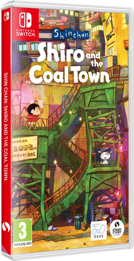 Shin chan Shiro and the Coal Town NS 北米版 Nintendo Switch ニンテンドースイッチ 海外版ソフト