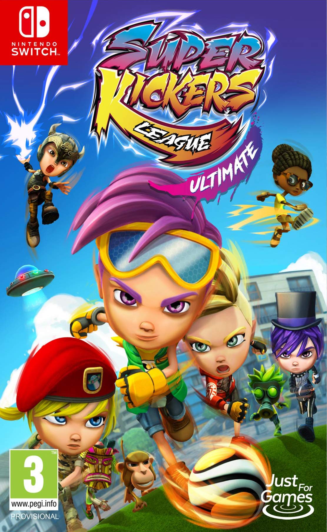PRODUCT DETAILS 【商品情報】・商品名：Super Kickers League Ultimate (Switch) (Nintendo Switch)・対応機種：Nintendo Switch（ニンテンドースイッチ）・仕様：北米版・言語：英語【コンディション】・海外直輸入品です。・パッケージに輸送によるスレ・小傷がある場合があります。 ■ 日本国内のSwitch本体でプレイいただけます Nintendo Switchはリージョンフリーのため、北米版のゲームカードも日本国内で購入された本体でそのままプレイいただけます。 ■ 北米版ゲームについてのご注意（必ずお読みください） ・ゲーム内の表示および音声は英語です。タイトルによっては日本語に対応していない場合があります。・パッケージ・取扱説明書はすべて英語表記です。・追加コンテンツ（DLC）やオンライン機能のご利用には、北米（海外）のニンテンドーアカウントが必要となる場合があります。・日本国内で購入されたダウンロード版・セーブデータとの互換については保証いたしかねます。・海外版であることを理由とした返品・交換はお受けできません。 ■ ご注意 ・掲載画像は実物に近い色味になるよう調整しておりますが、ご利用の環境により差異が生じる場合があります。・複数店舗で在庫を共有しているため、ご注文後に在庫切れとなる場合がございます。・海外倉庫からのお取り寄せのため、発送までに数日〜2〜3週間程度かかる場合があります。 ■ 納期についてお届けの目安を必ずご確認ください。 ご注意 海外からの輸入品となります。海外輸送のため、外箱に軽微なスレ等がある場合がございますが、商品本体には影響ございません。 ※在庫状況は仕入先の在庫情報をもとに出来る限り正確に表示しておりますが、取寄せ商品のため、タイミングによりご注文後に欠品・キャンセルとなる場合がございます。